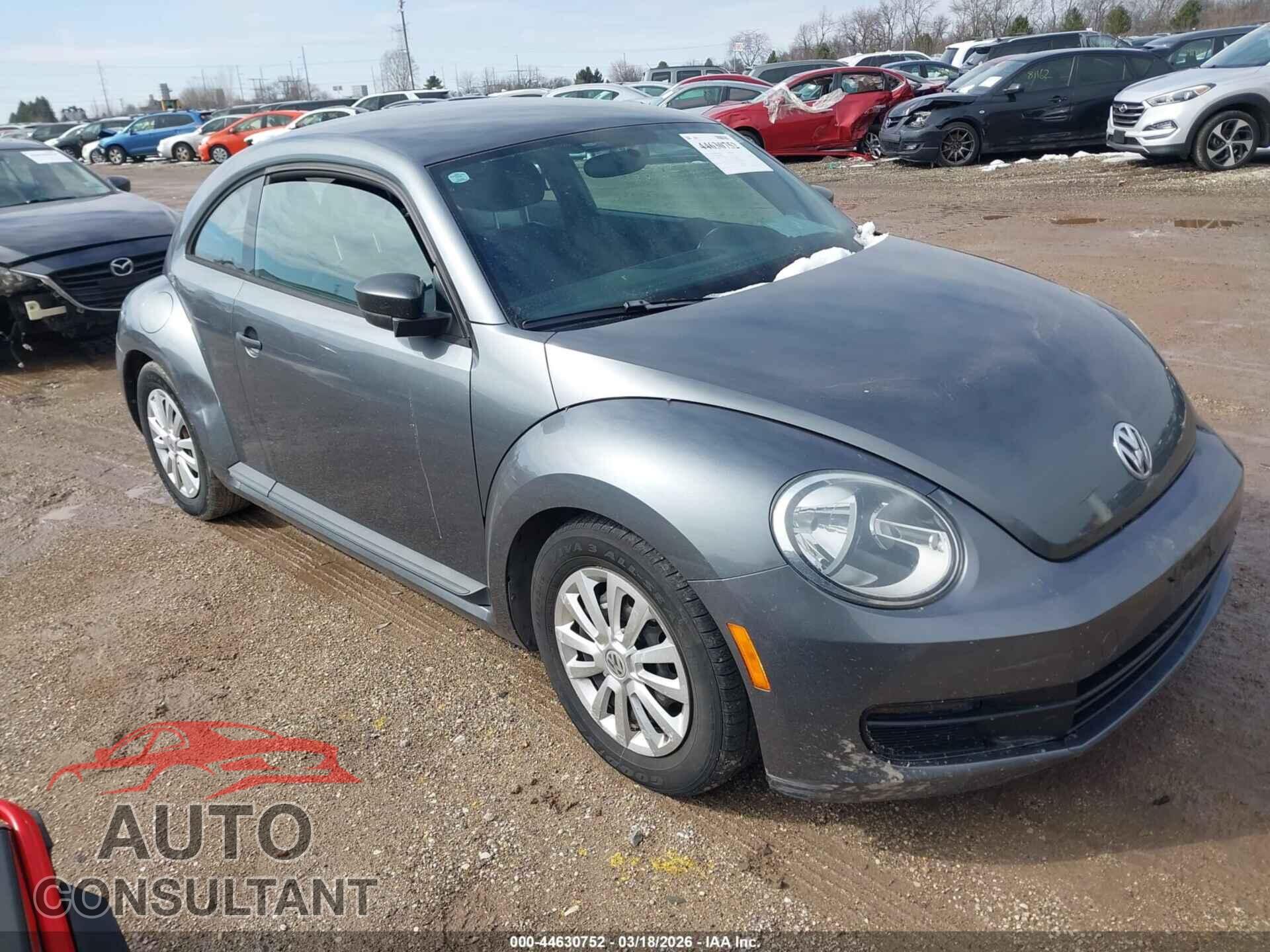 VOLKSWAGEN BEETLE 2012 - 3VWFP7AT4CM644705