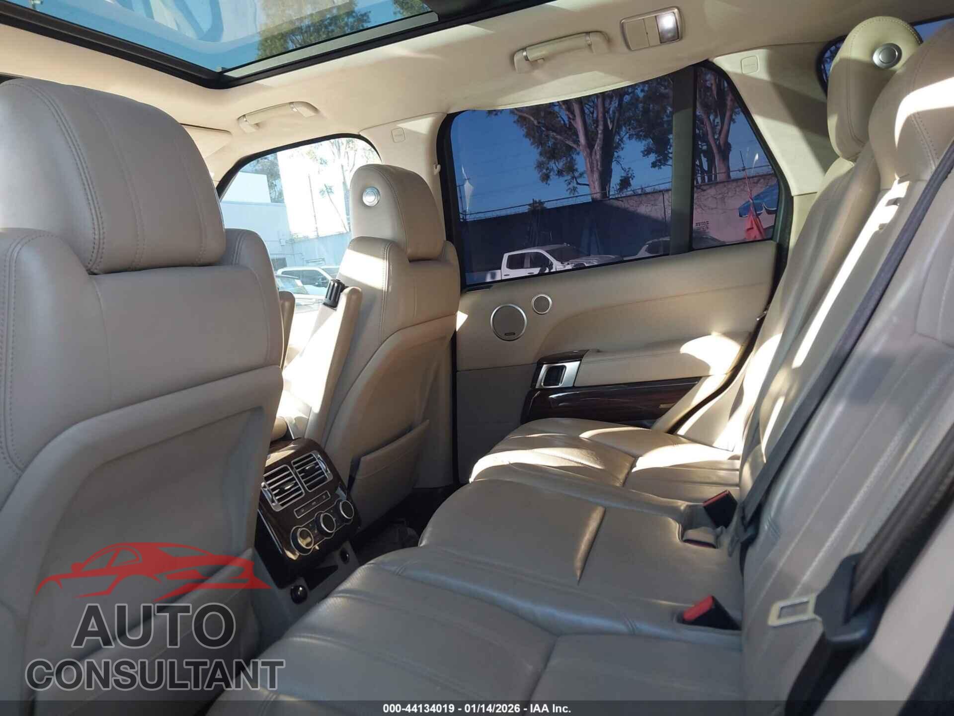 LAND ROVER RANGE ROVER 2016 - SALGS2VFXGA273882