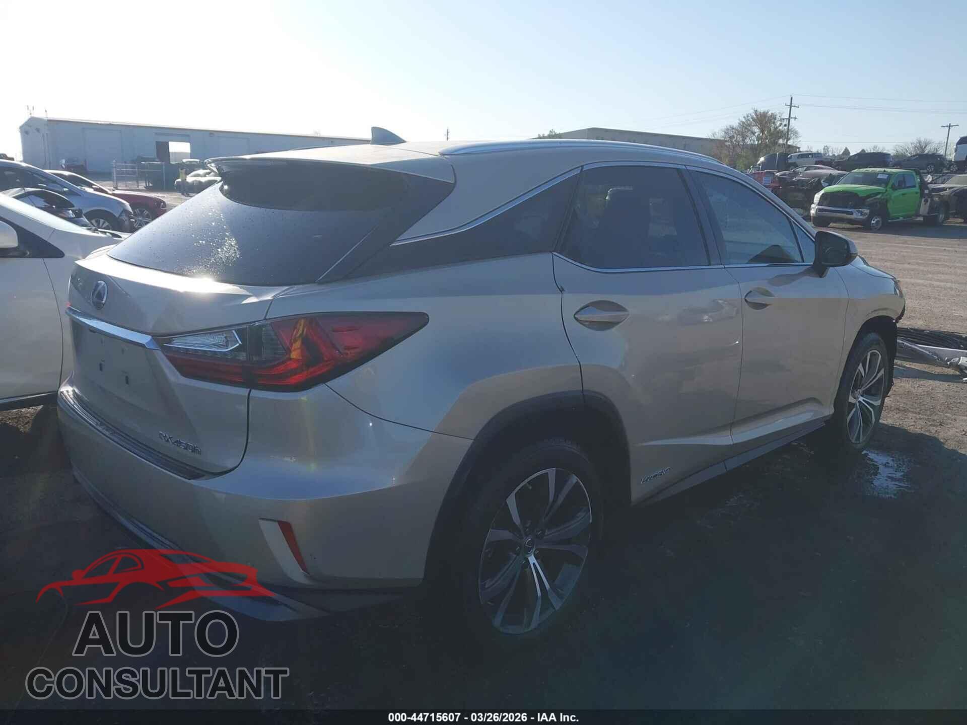 LEXUS RX 450H 2016 - 2T2BGMCA8GC007760