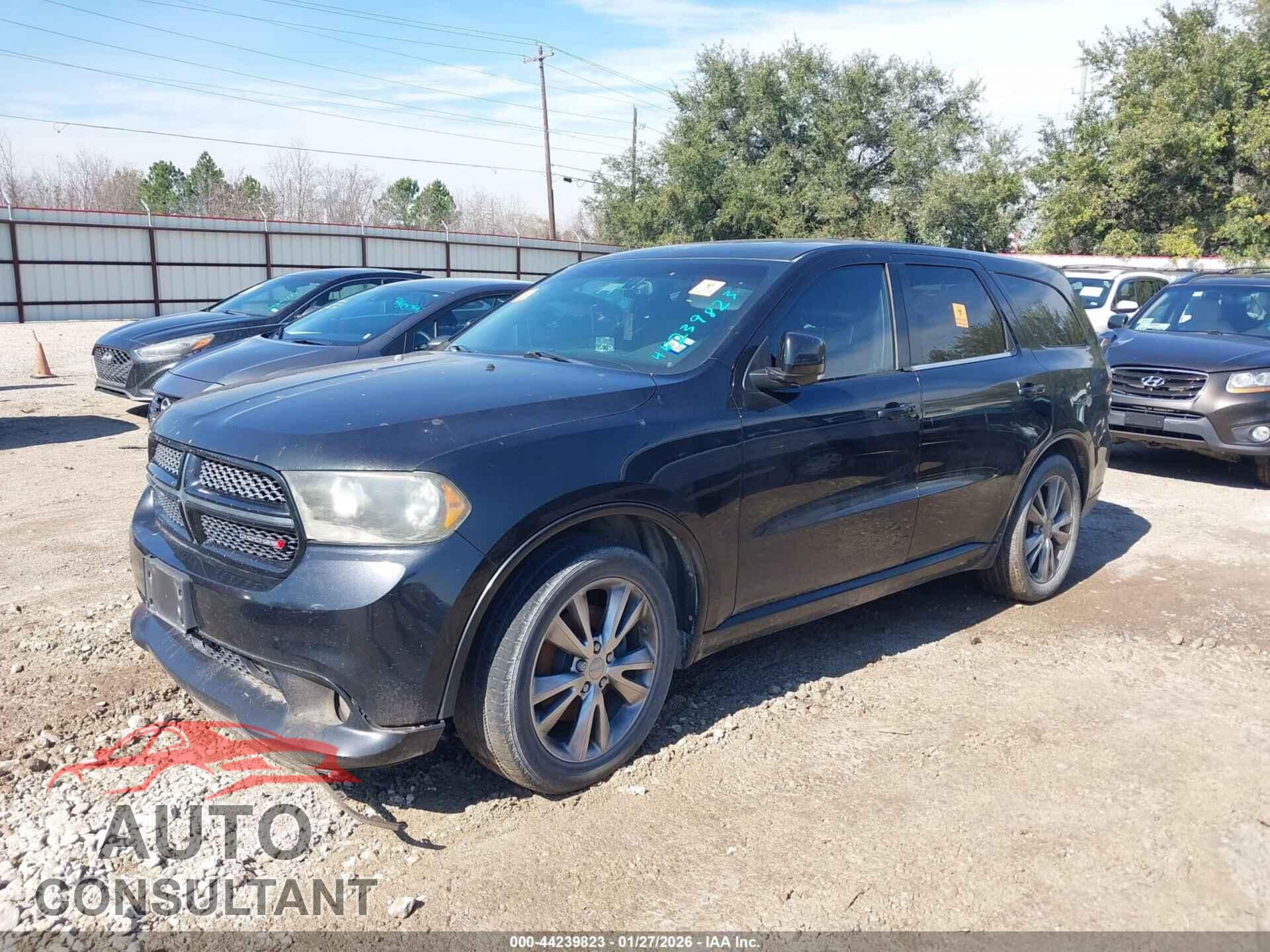 DODGE DURANGO 2012 - 1C4SDHCT9CC306523