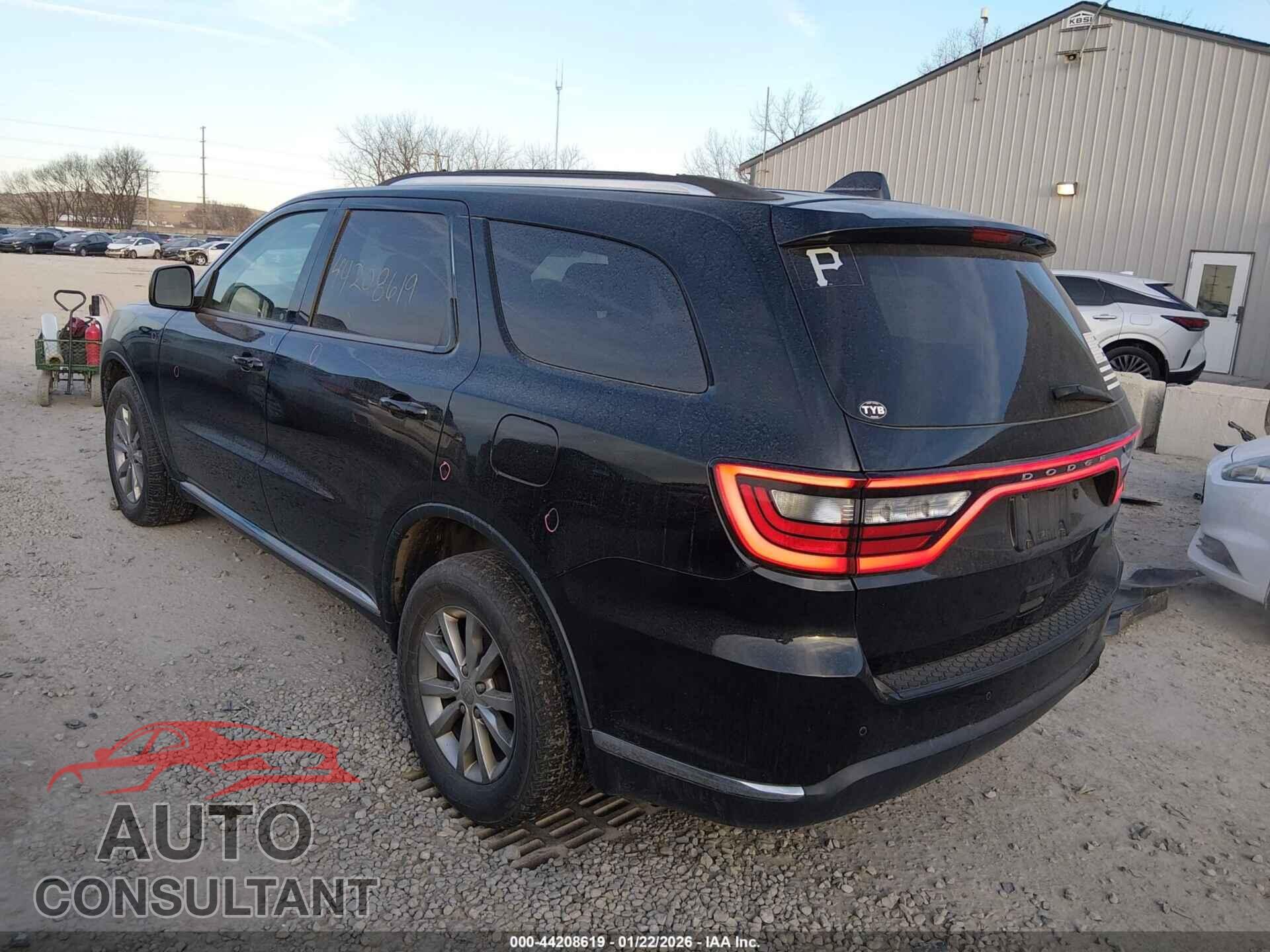 DODGE DURANGO 2017 - 1C4RDJAG6HC806237