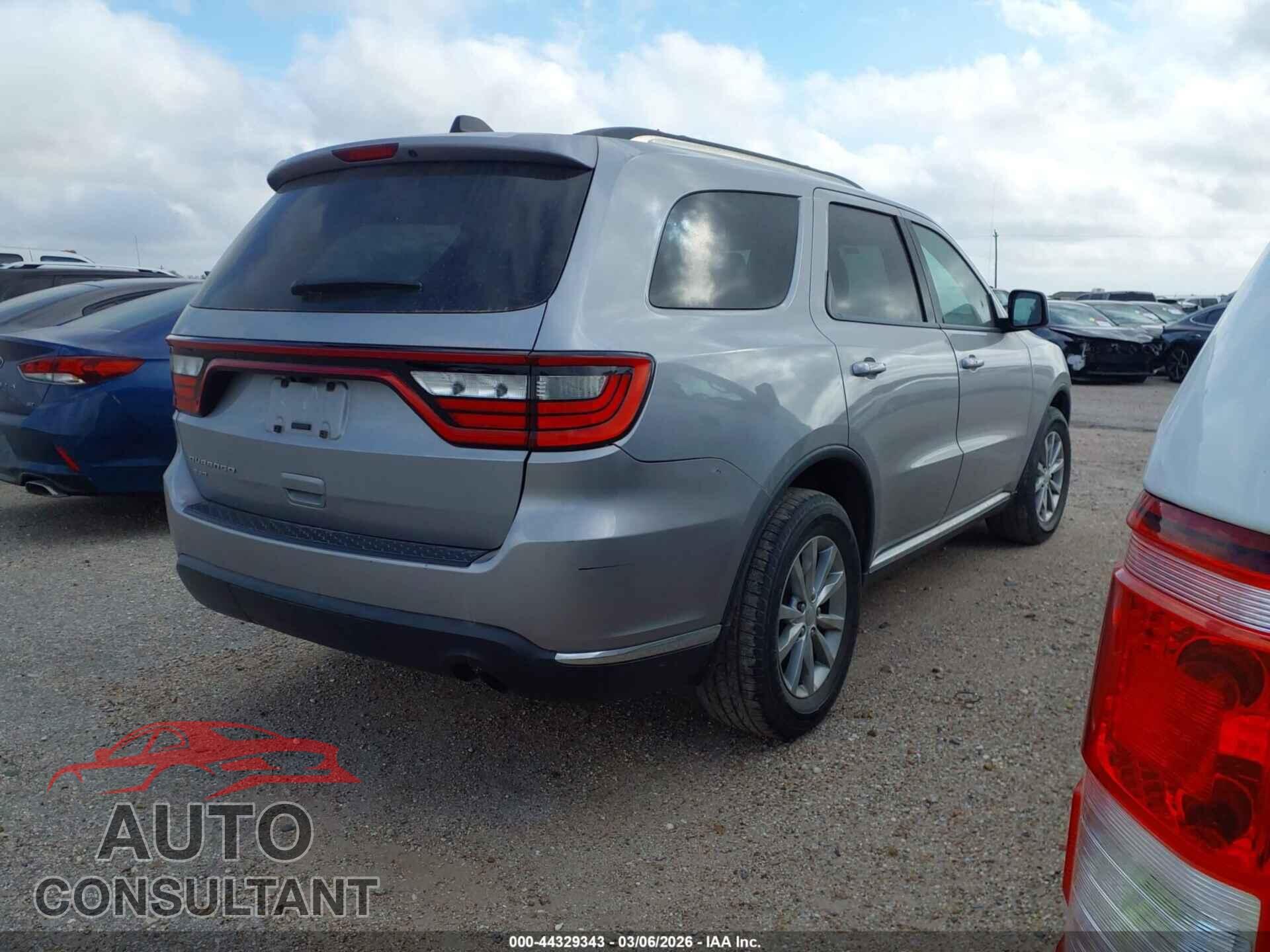 DODGE DURANGO 2016 - 1C4RDJAG7GC442022