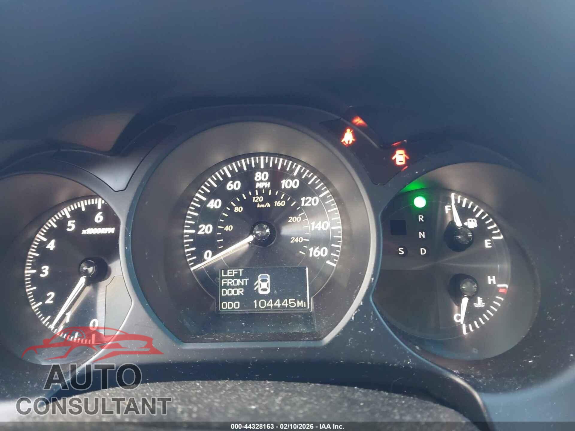 LEXUS GS 350 2009 - JTHCE96S590022583