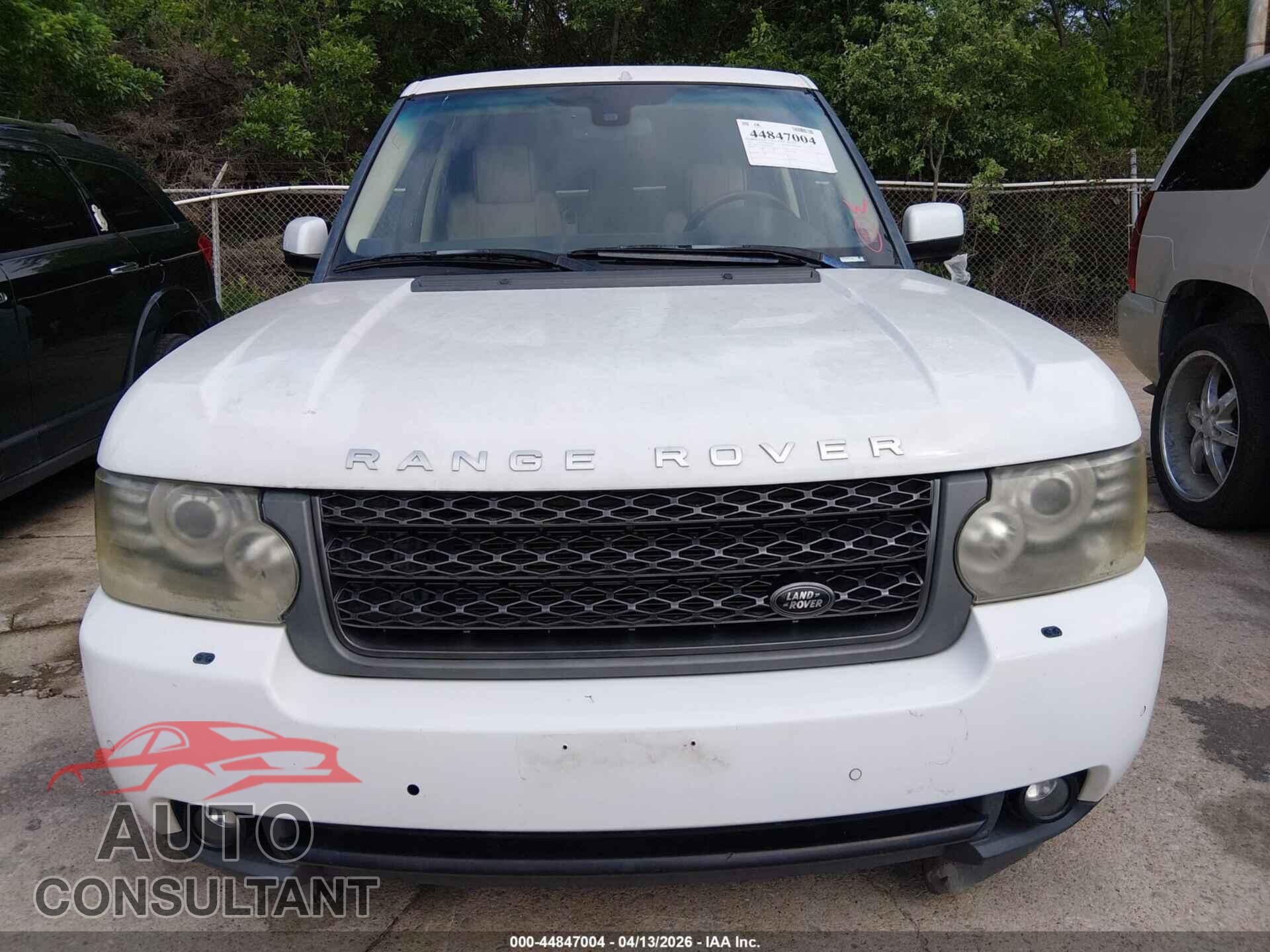 LAND ROVER RANGE ROVER 2011 - SALMF1D40BA333694
