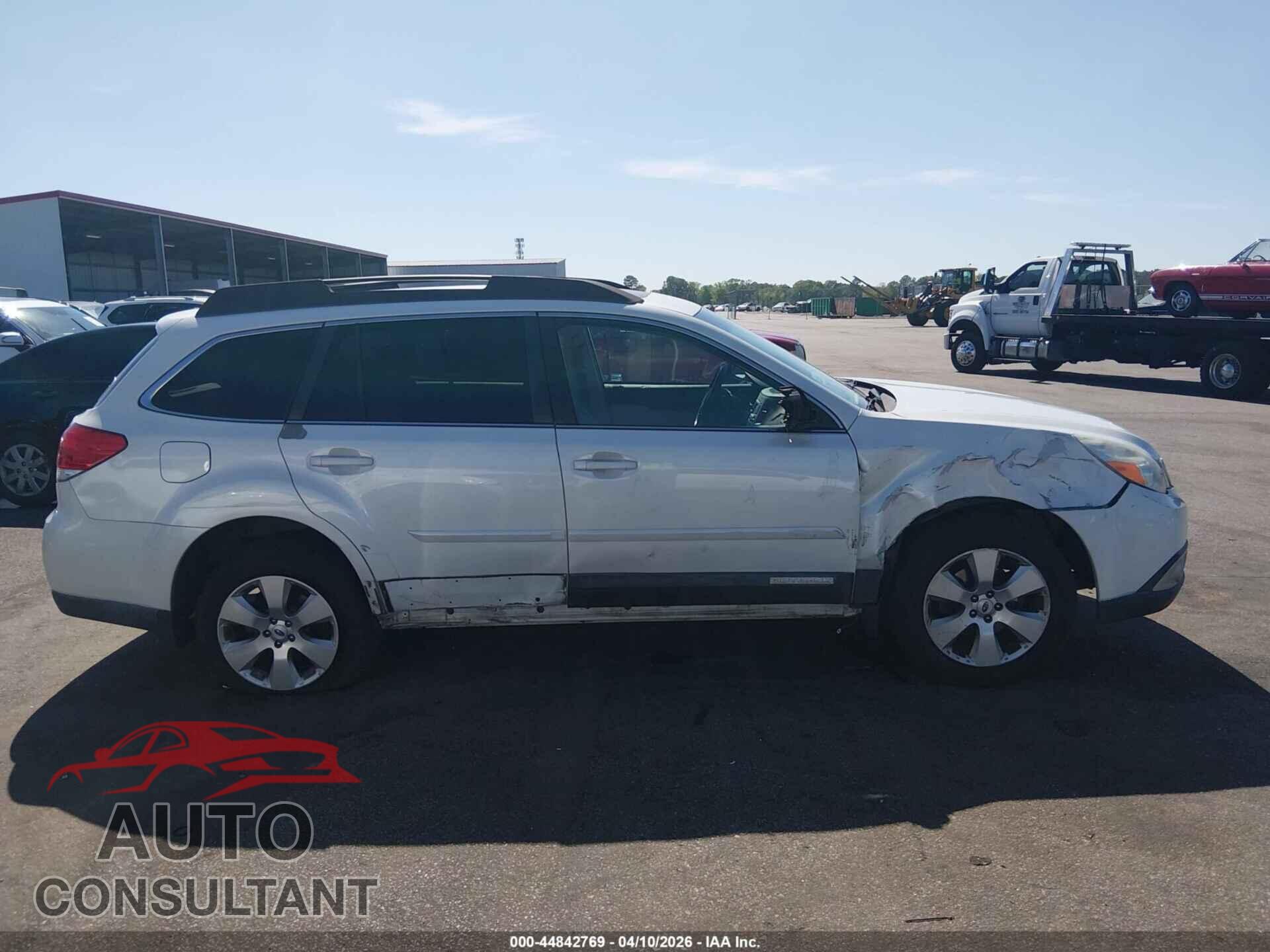 SUBARU OUTBACK 2012 - 4S4BRCKCXC3271198