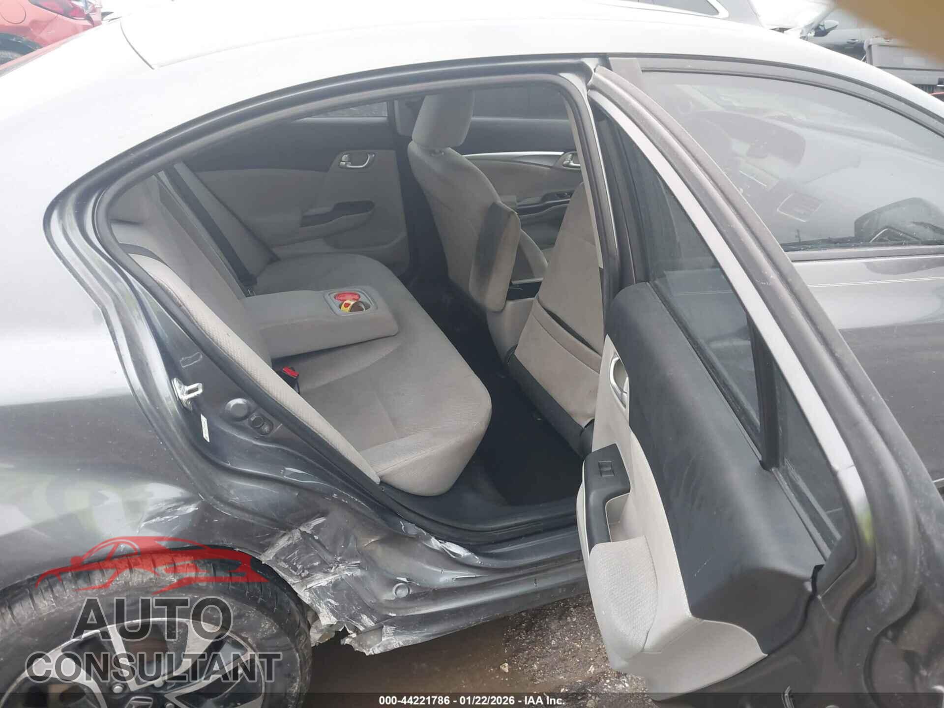 HONDA CIVIC 2013 - 19XFB2F81DE032000