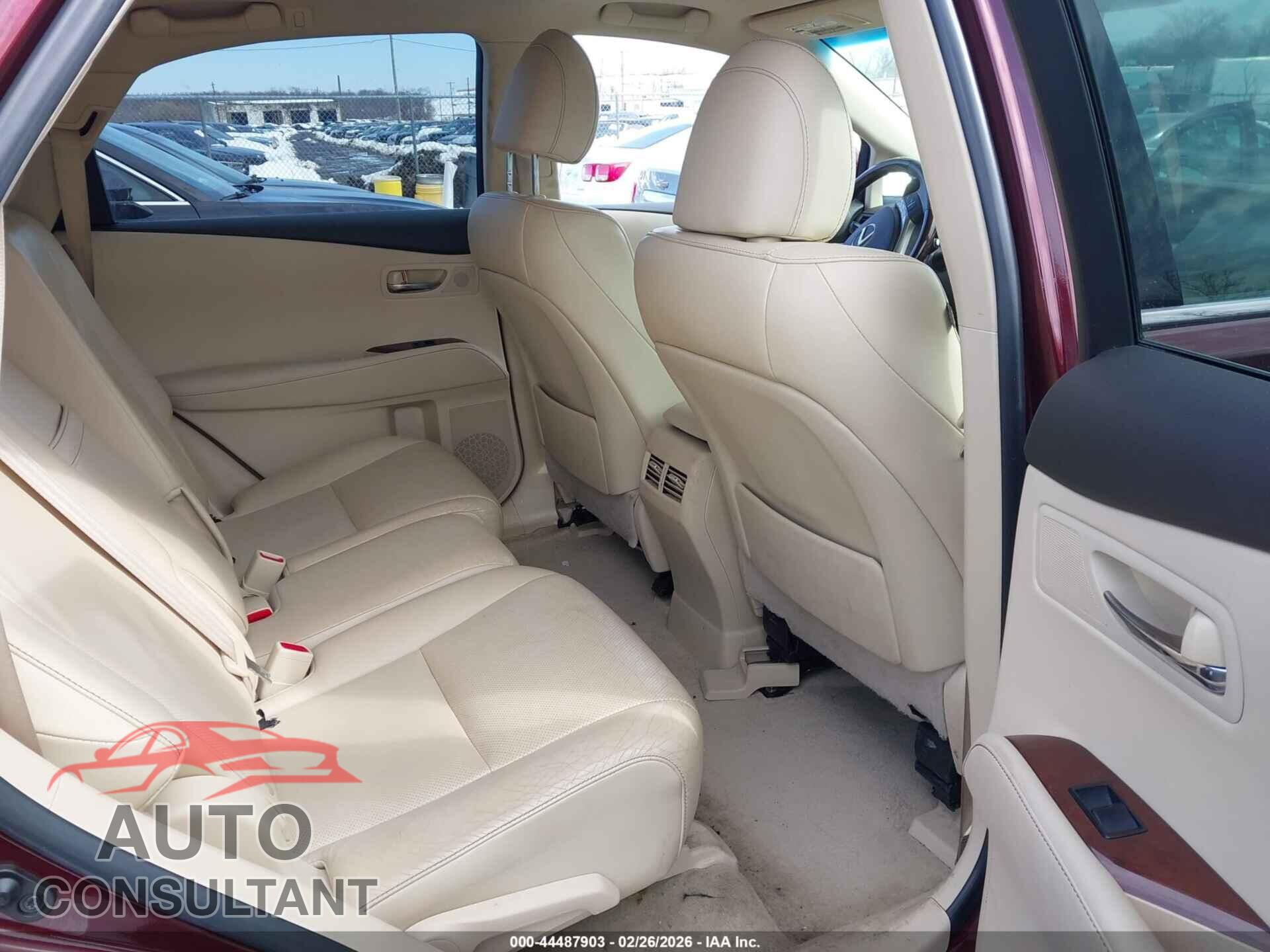 LEXUS RX 350 2014 - 2T2BK1BAXEC244357