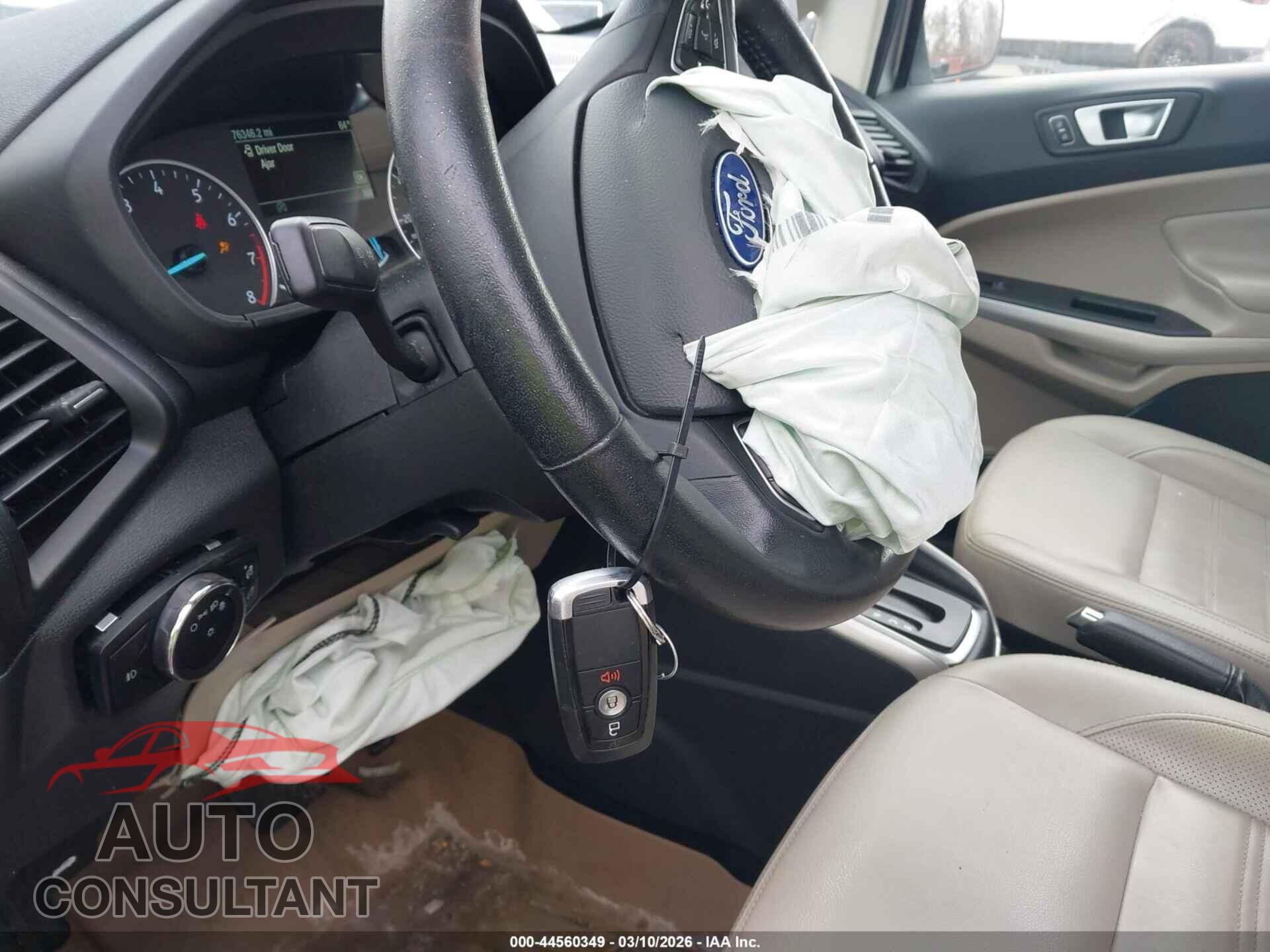 FORD ECOSPORT 2019 - MAJ6S3KL2KC307691