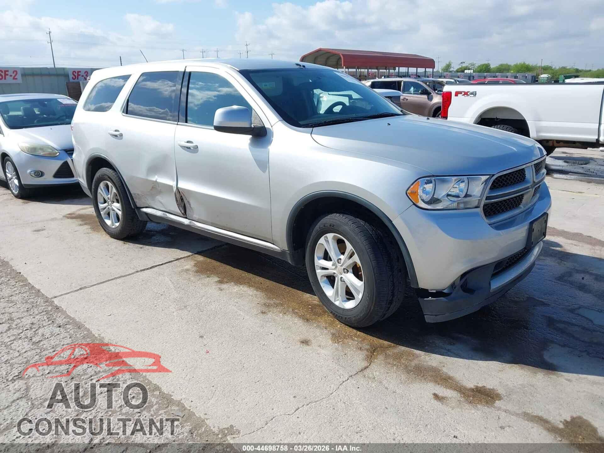 DODGE DURANGO 2012 - 1C4RDHAG9CC308342