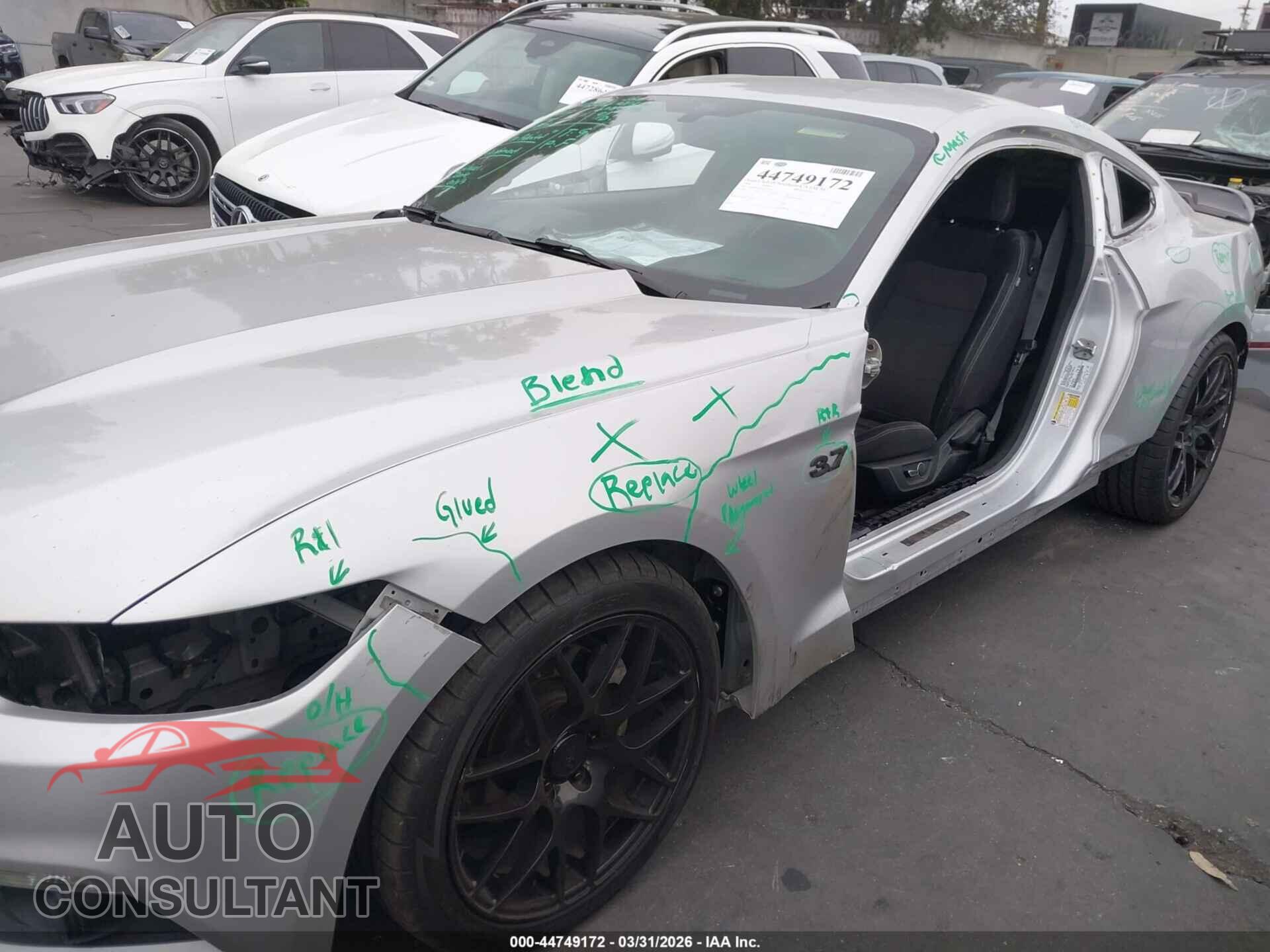 FORD MUSTANG 2016 - 1FA6P8AM1G5221017