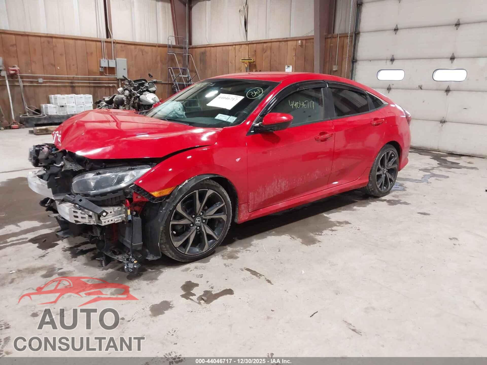 HONDA CIVIC 2019 - 2HGFC2F83KH567927