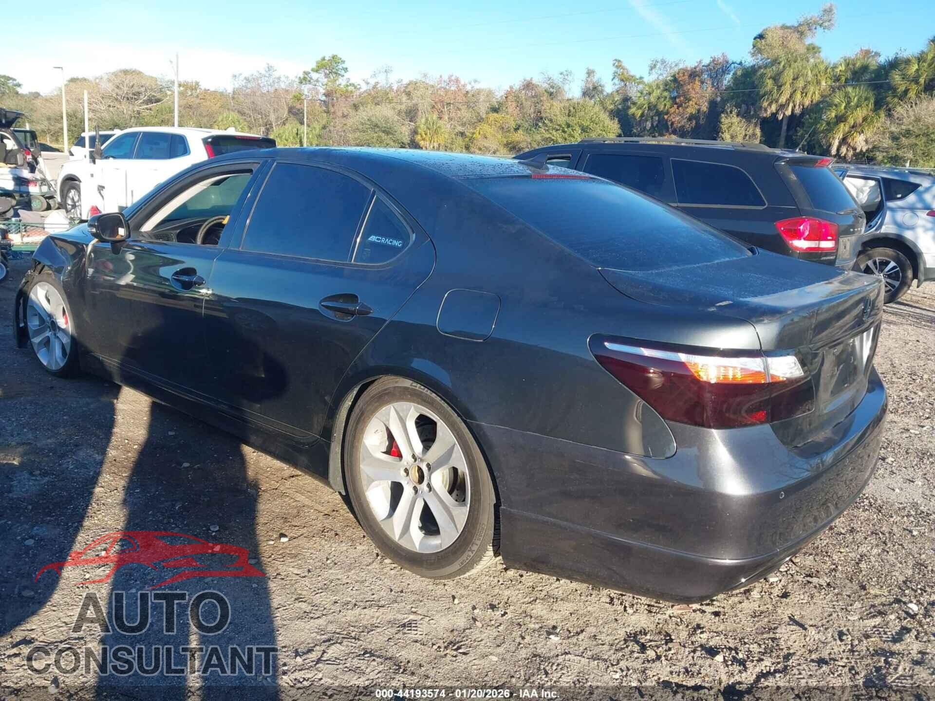 LEXUS LS 460 2011 - JTHBL5EF7B5107979