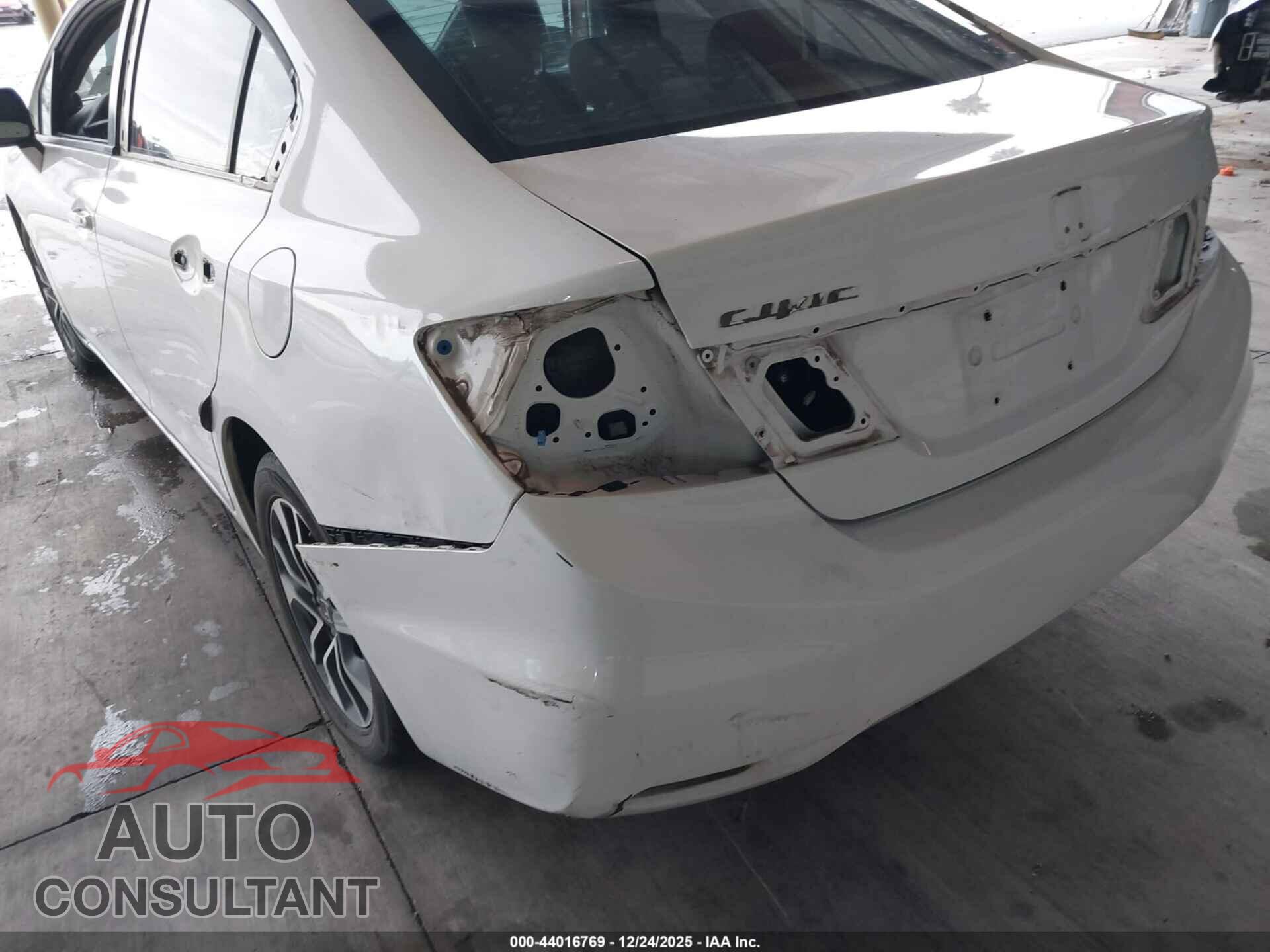 HONDA CIVIC 2013 - 19XFB2F84DE222681