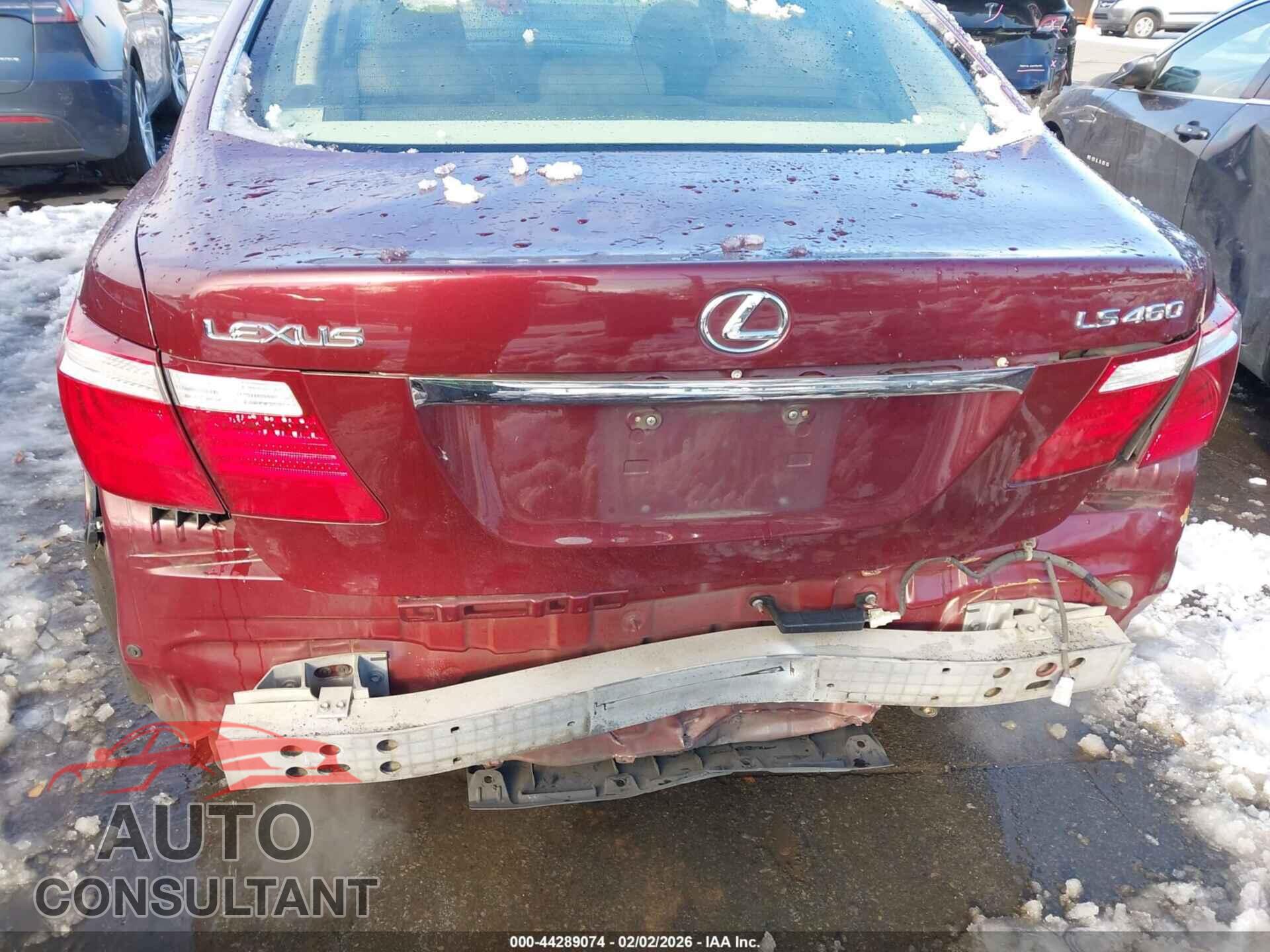 LEXUS LS 460 2009 - JTHBL46F395087426