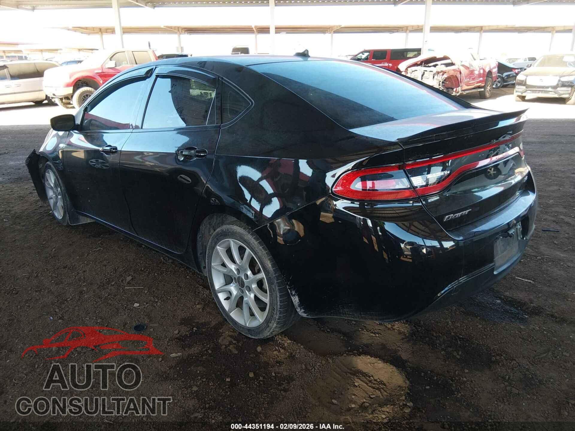 DODGE DART 2015 - 1C3CDFBB2FD352103