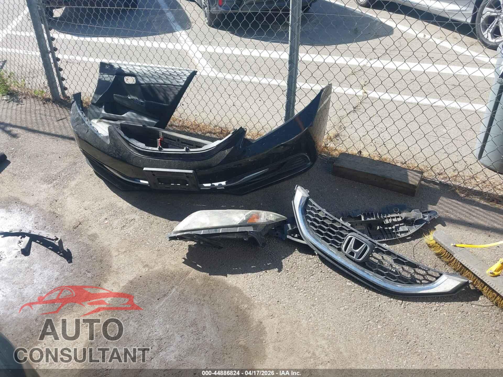 HONDA CIVIC 2013 - 19XFB2F58DE247489