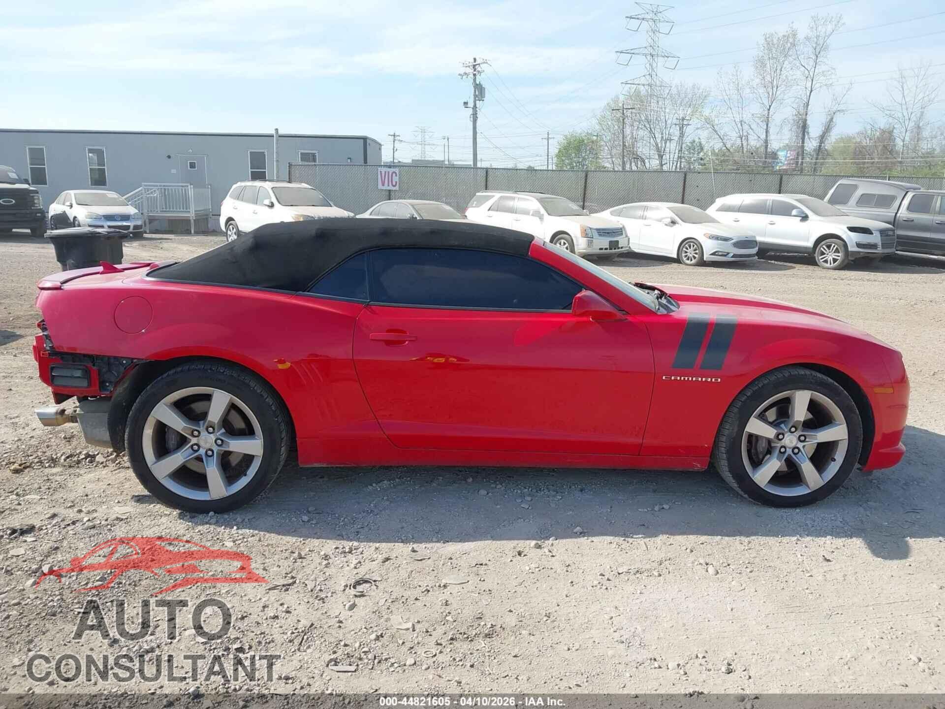 CHEVROLET CAMARO 2011 - 2G1FK3DJ4B9185910