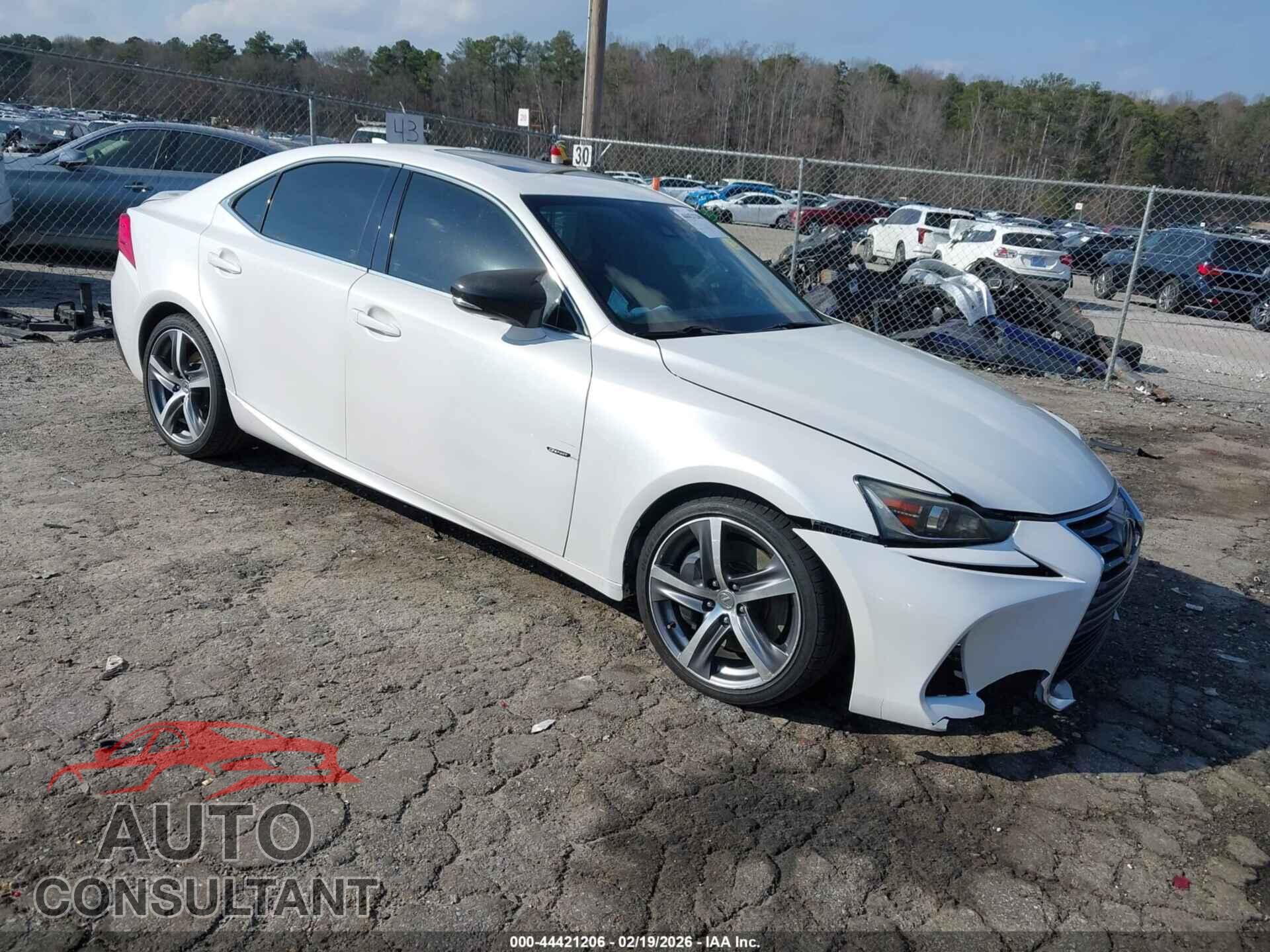 LEXUS IS 300 2017 - JTHCM1D27H5021508