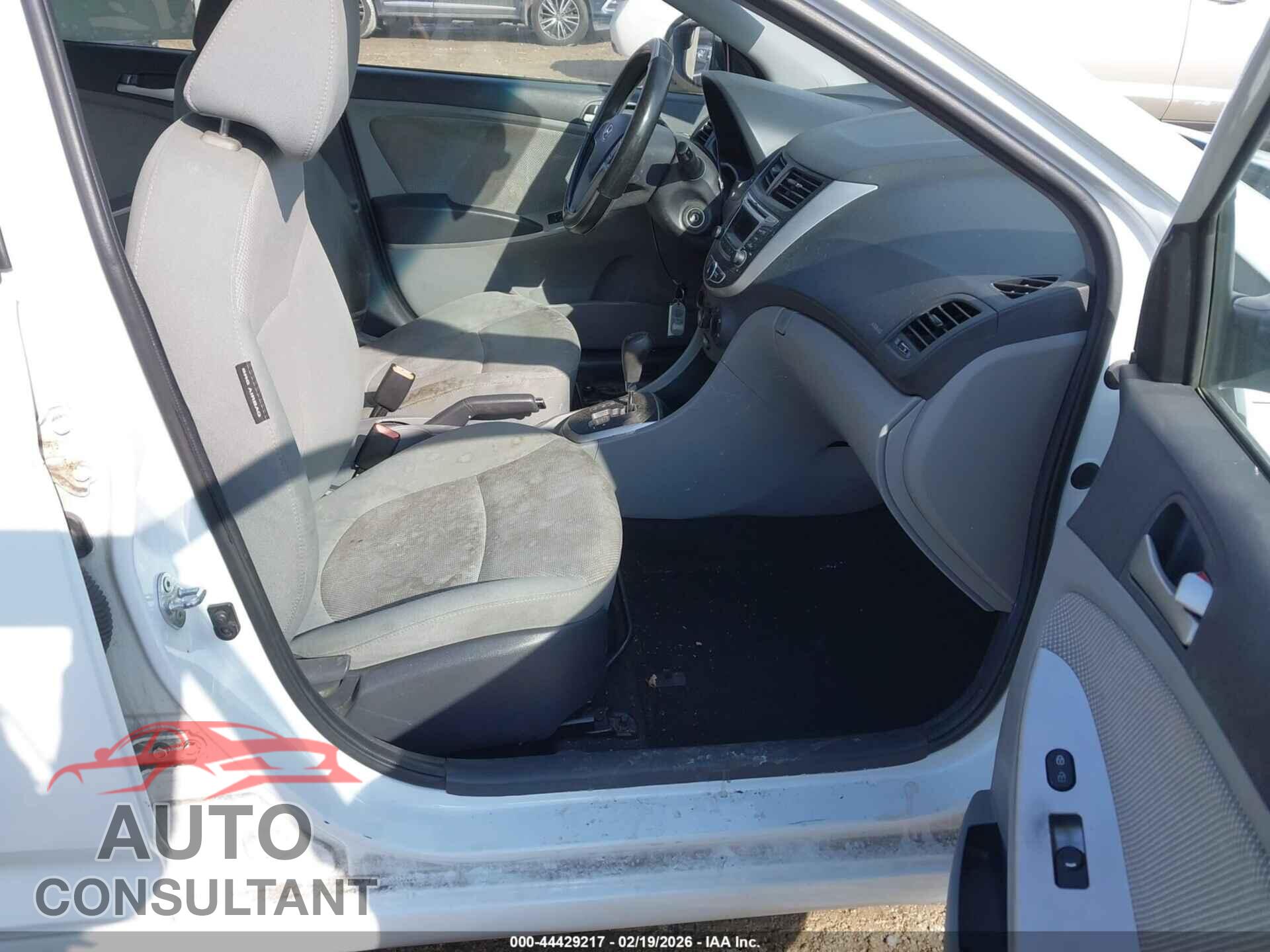 HYUNDAI ACCENT 2014 - KMHCT5AE8EU166239
