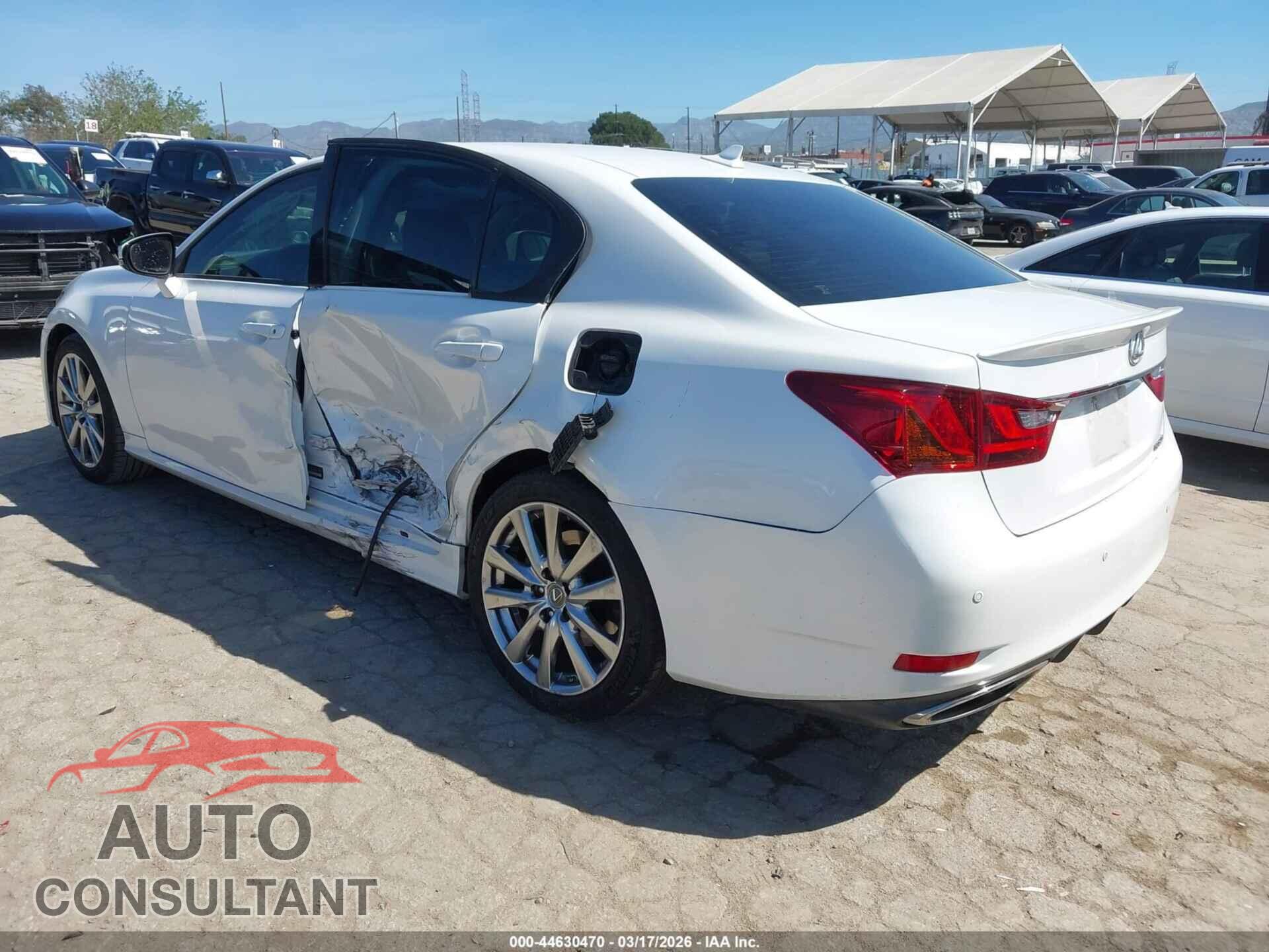 LEXUS GS 350 2013 - JTHBE1BL4D5017964