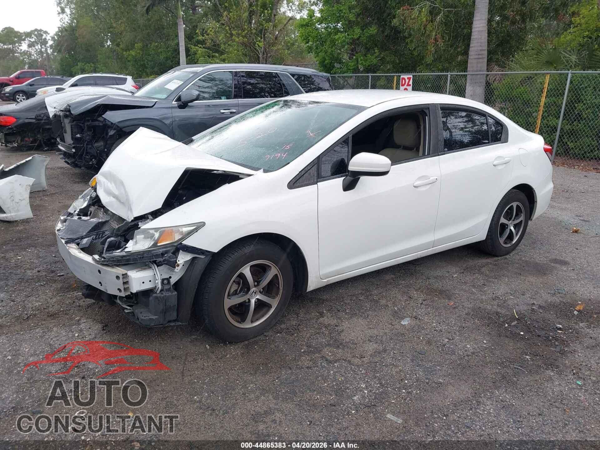 HONDA CIVIC 2015 - 19XFB2F71FE277194