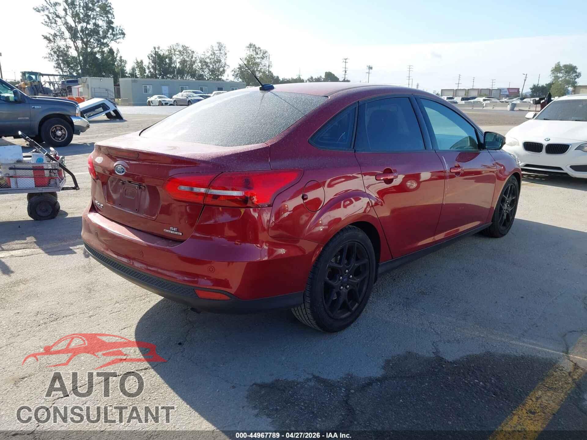 FORD FOCUS 2016 - 1FADP3F29GL256045