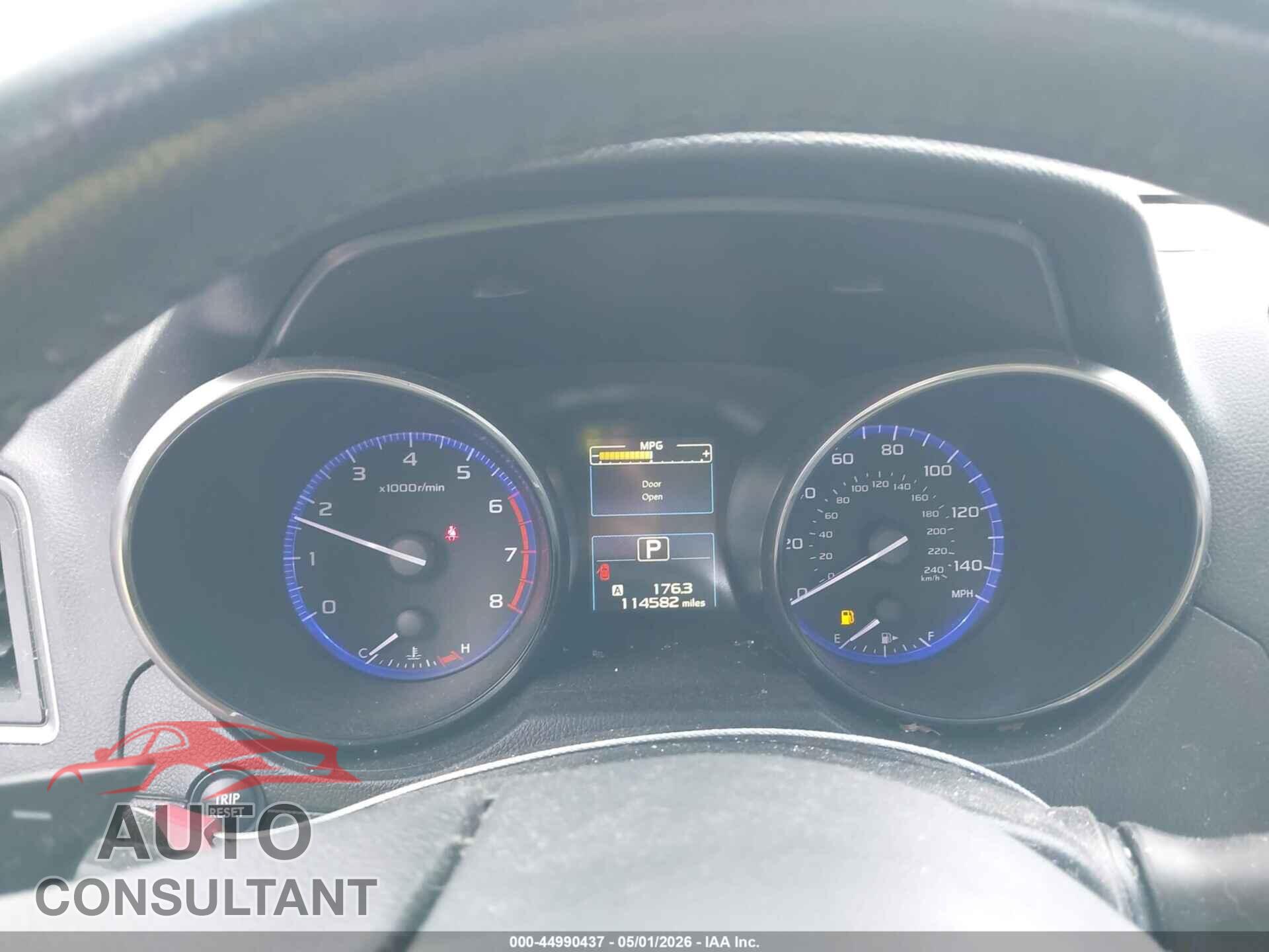 SUBARU LEGACY 2017 - 4S3BNAD61H3023649