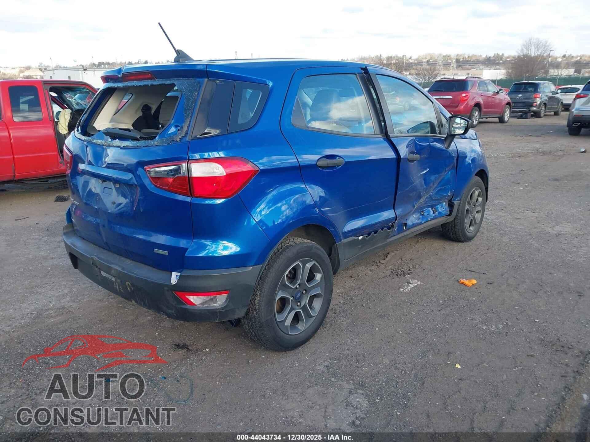 FORD ECOSPORT 2020 - MAJ3S2FE1LC386619