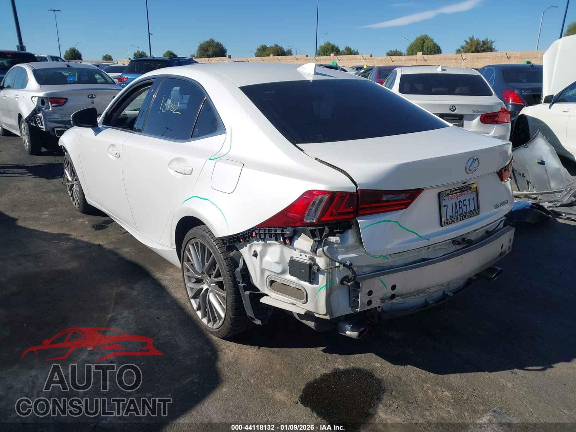 LEXUS IS 250 2015 - JTHBF1D21F5050098