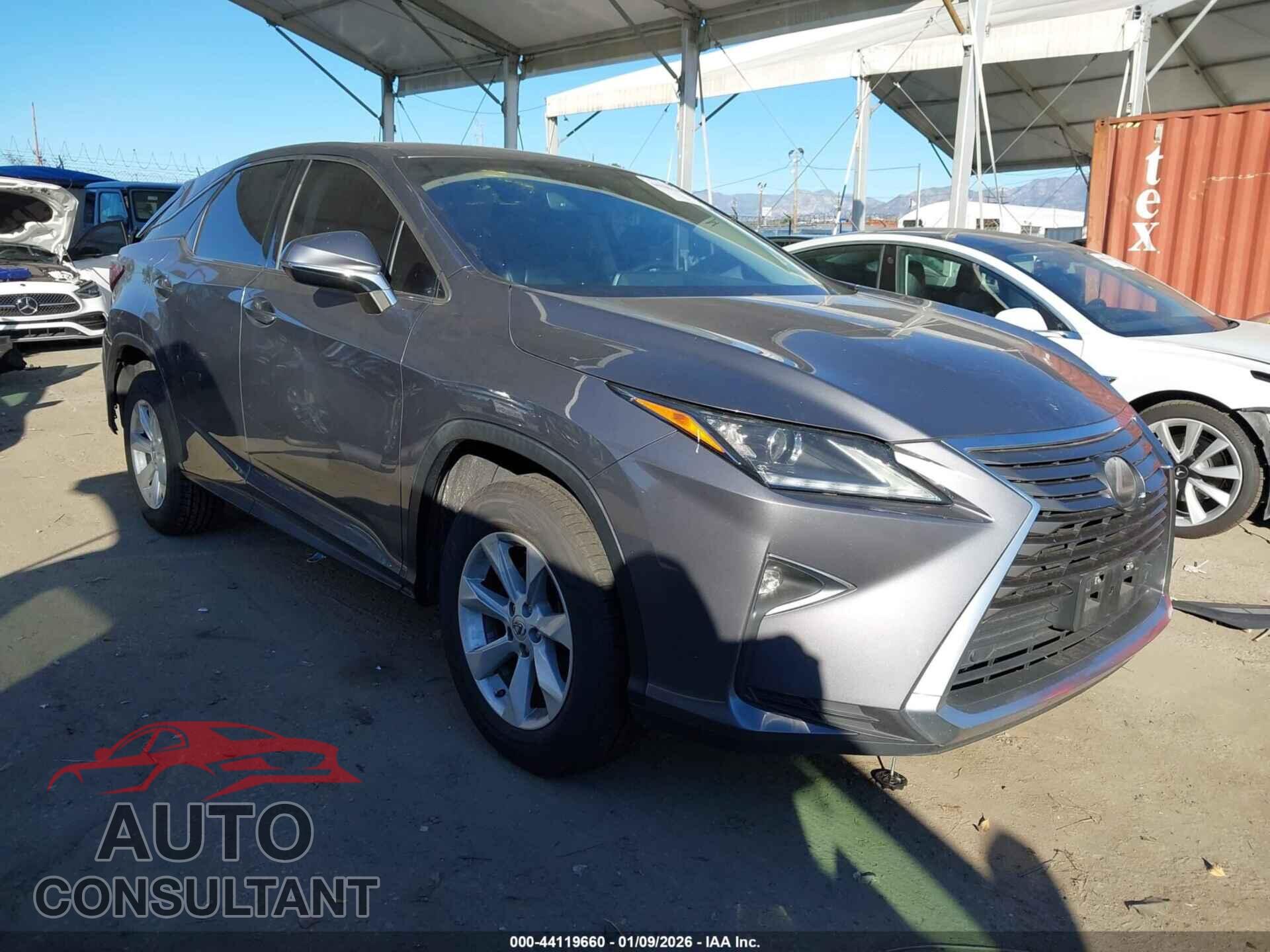 LEXUS RX 350 2017 - 2T2ZZMCAXHC062138
