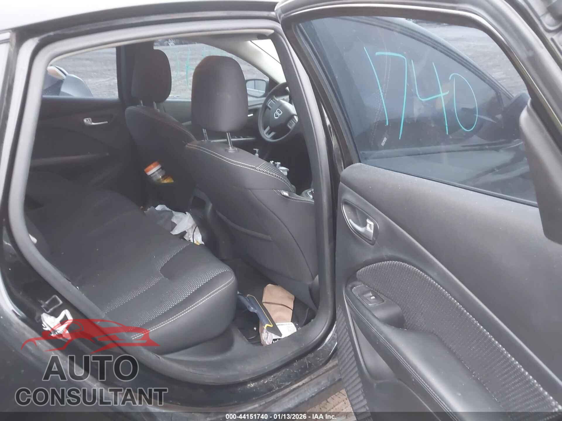 DODGE DART 2016 - 1C3CDFBB2GD644903