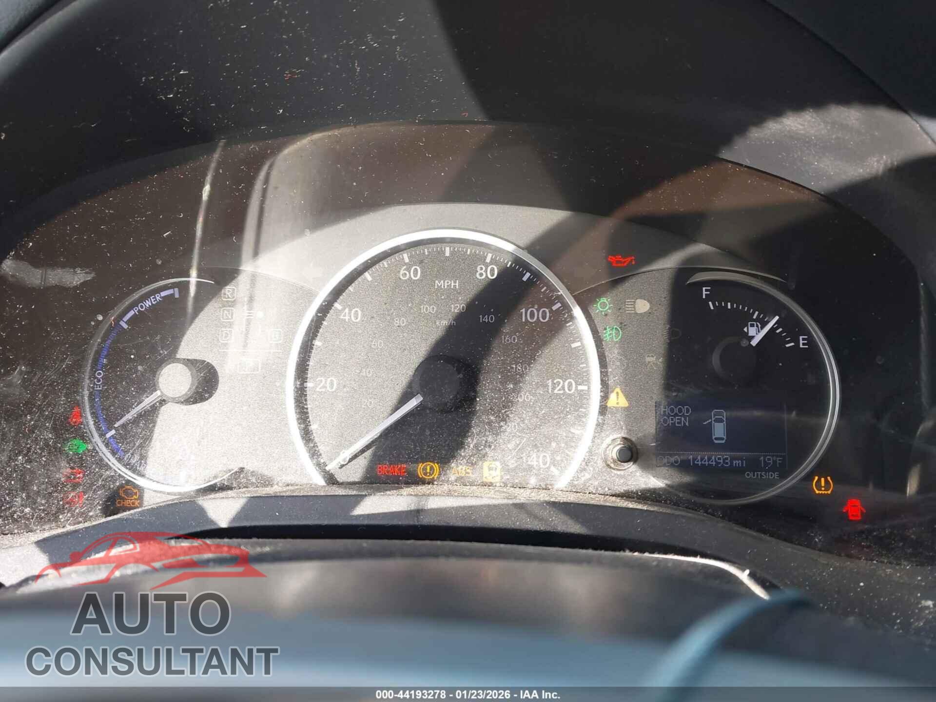LEXUS CT 200H 2012 - JTHKD5BHXC2060534