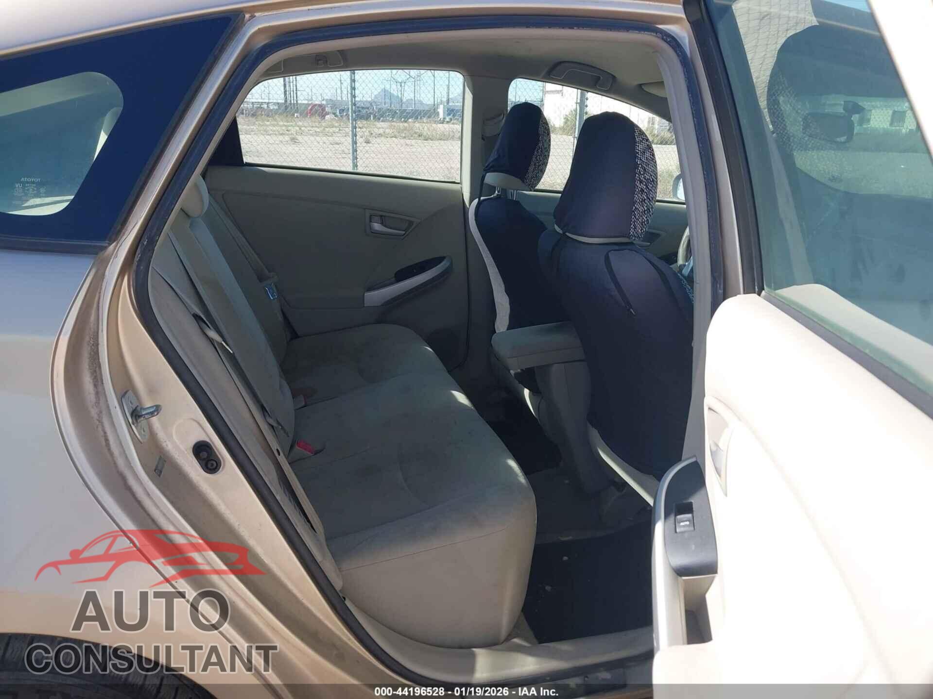 TOYOTA PRIUS 2010 - JTDKN3DU8A0195162