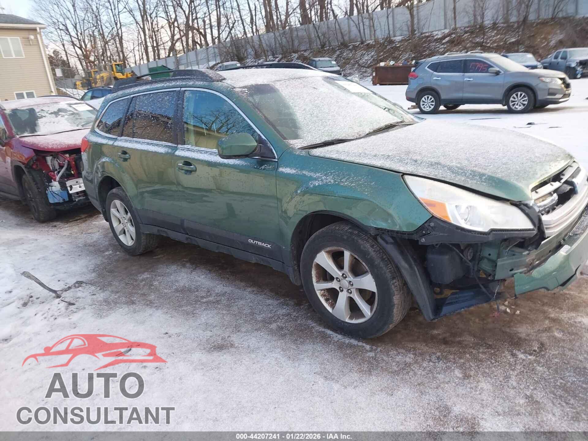 SUBARU OUTBACK 2013 - 4S4BRCCC2D3210816