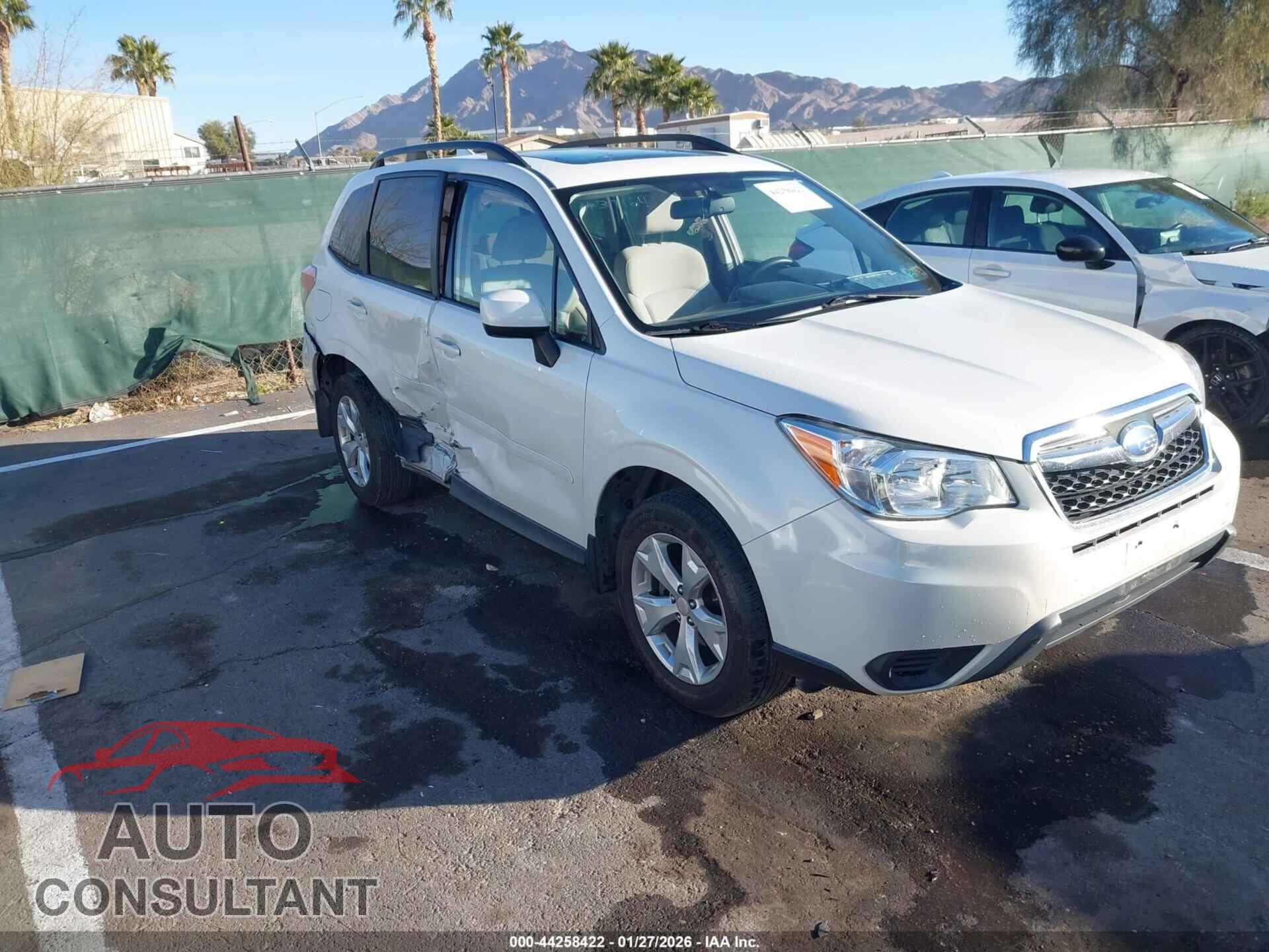 SUBARU FORESTER 2016 - JF2SJADC7GH416043