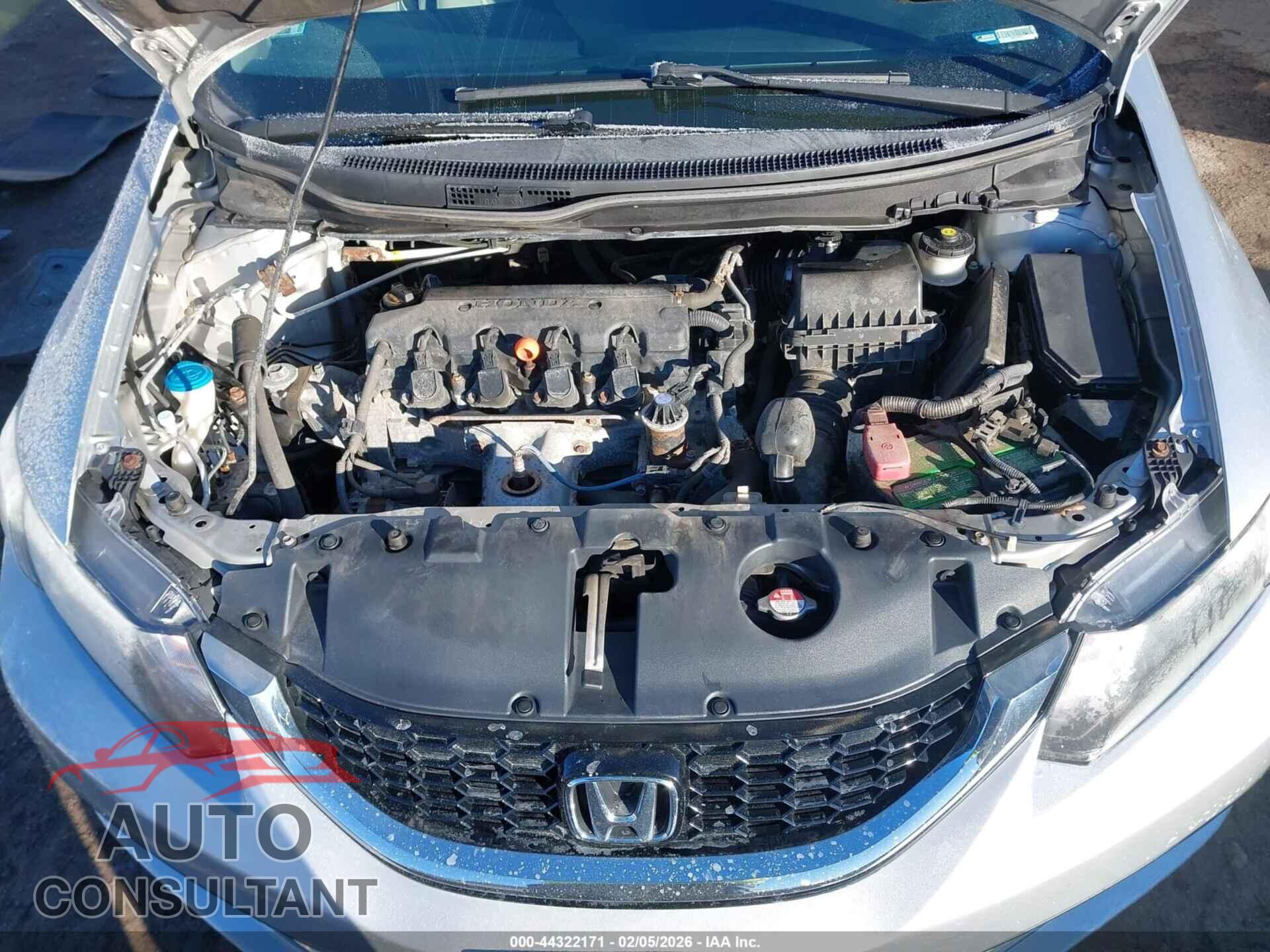 HONDA CIVIC 2013 - 19XFB2F88DE239306