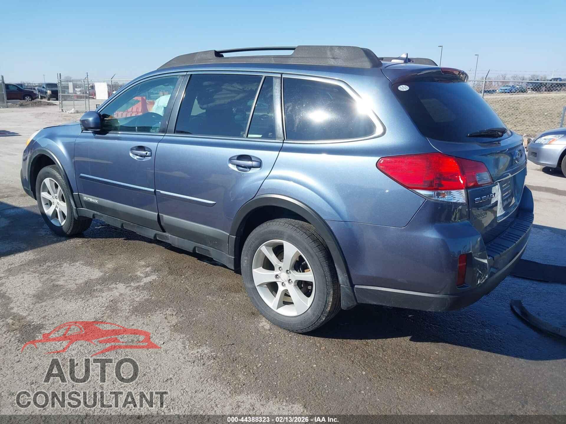 SUBARU OUTBACK 2014 - 4S4BRCFC0E3218023