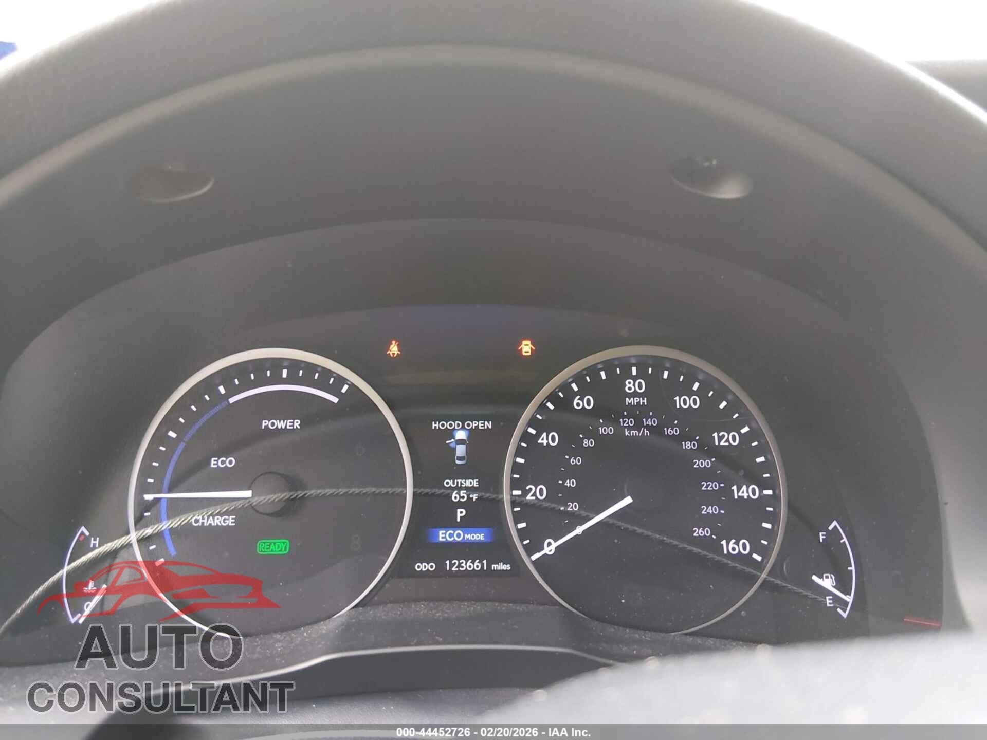 LEXUS ES 300H 2014 - JTHBW1GG2E2074174