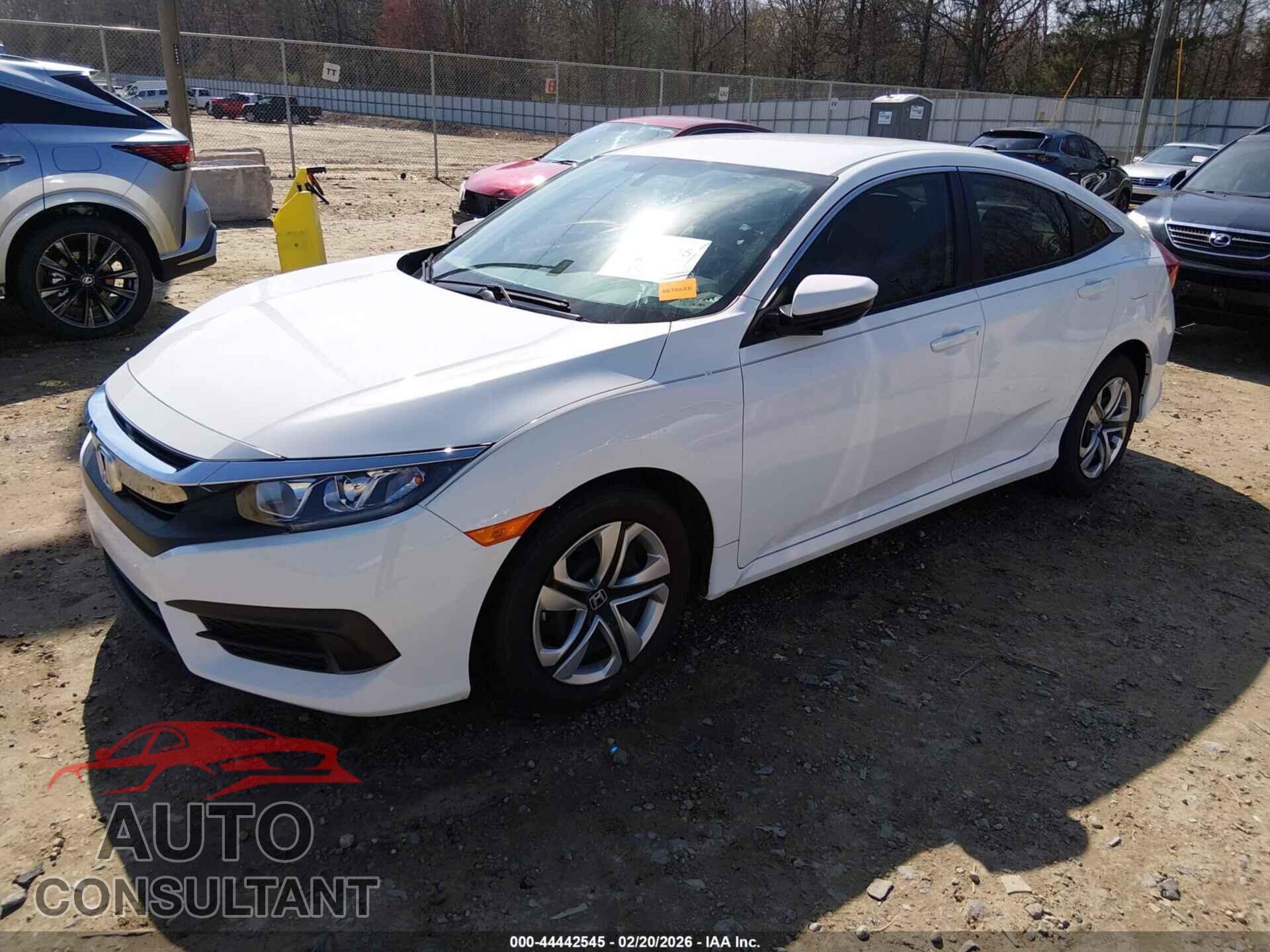 HONDA CIVIC 2017 - 19XFC2F54HE054503