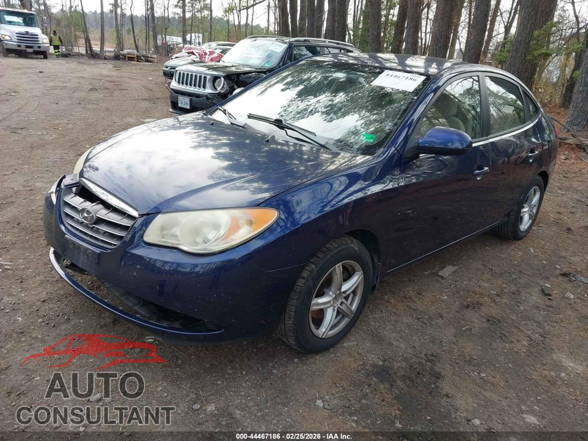 HYUNDAI ELANTRA 2009 - KMHDU46D49U737680