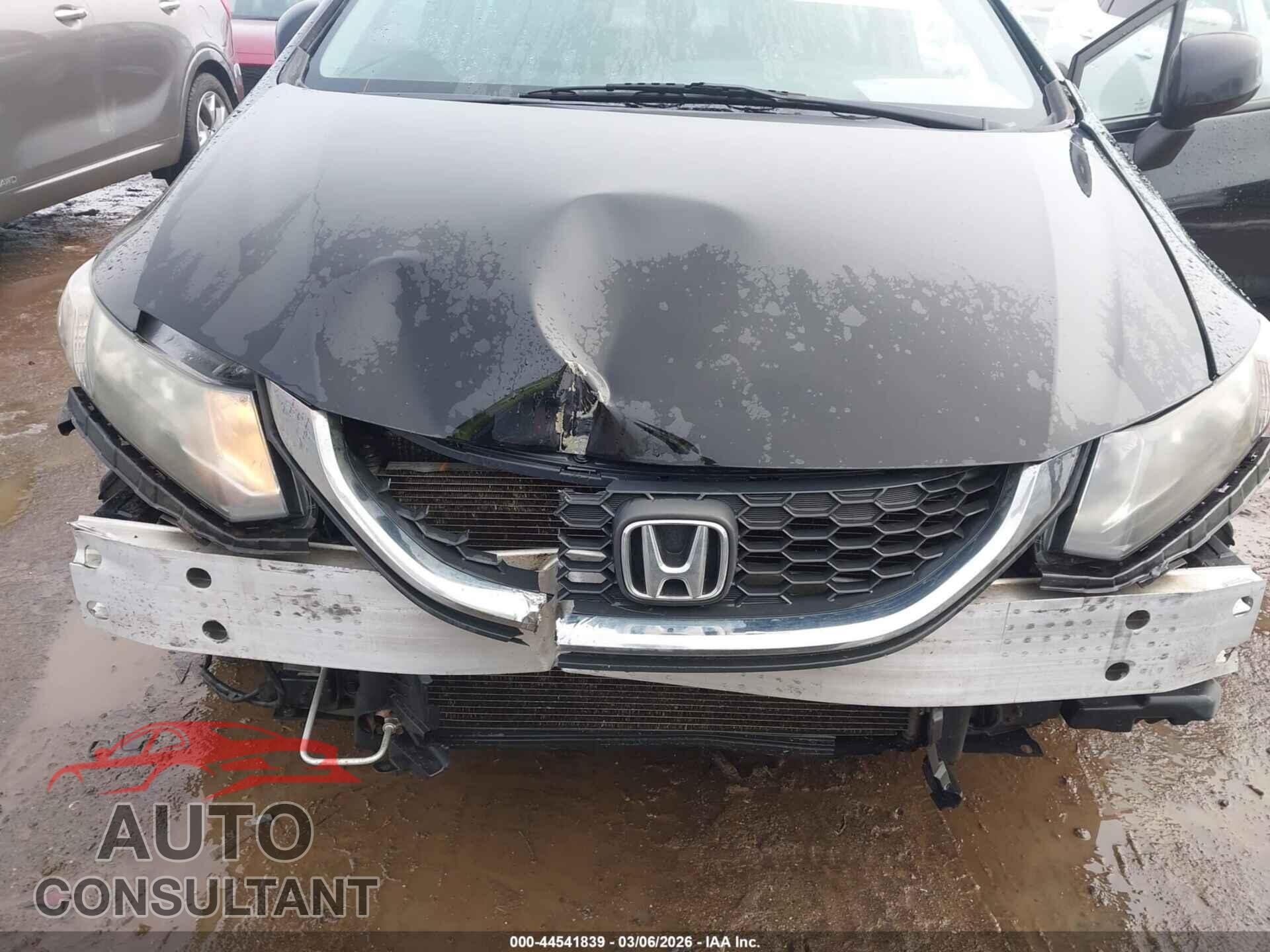 HONDA CIVIC 2013 - 19XFB2F53DE227358