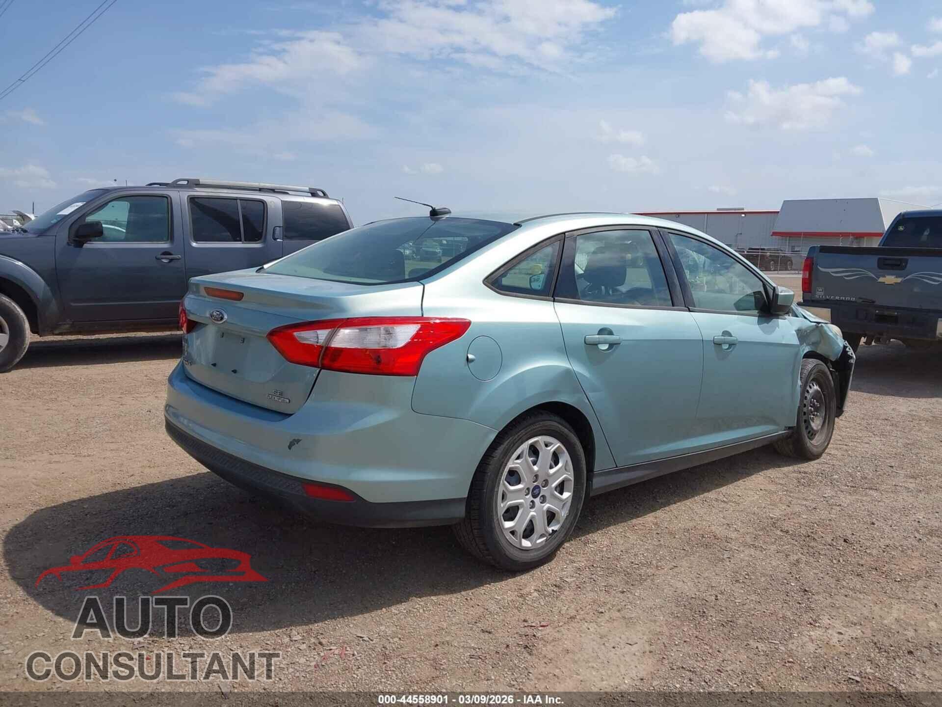 FORD FOCUS 2012 - 1FAHP3F20CL381916