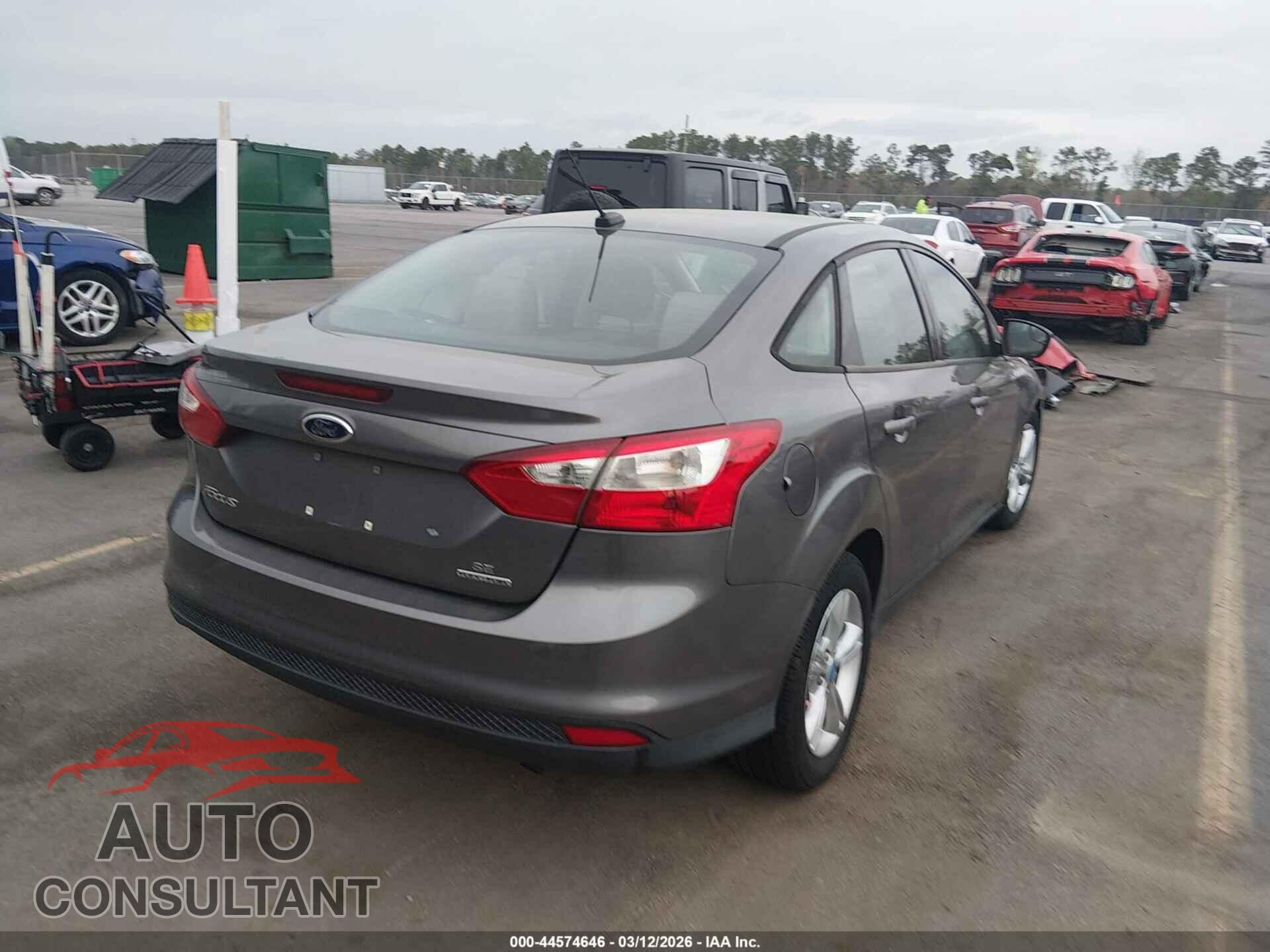 FORD FOCUS 2013 - 1FADP3F20DL207280