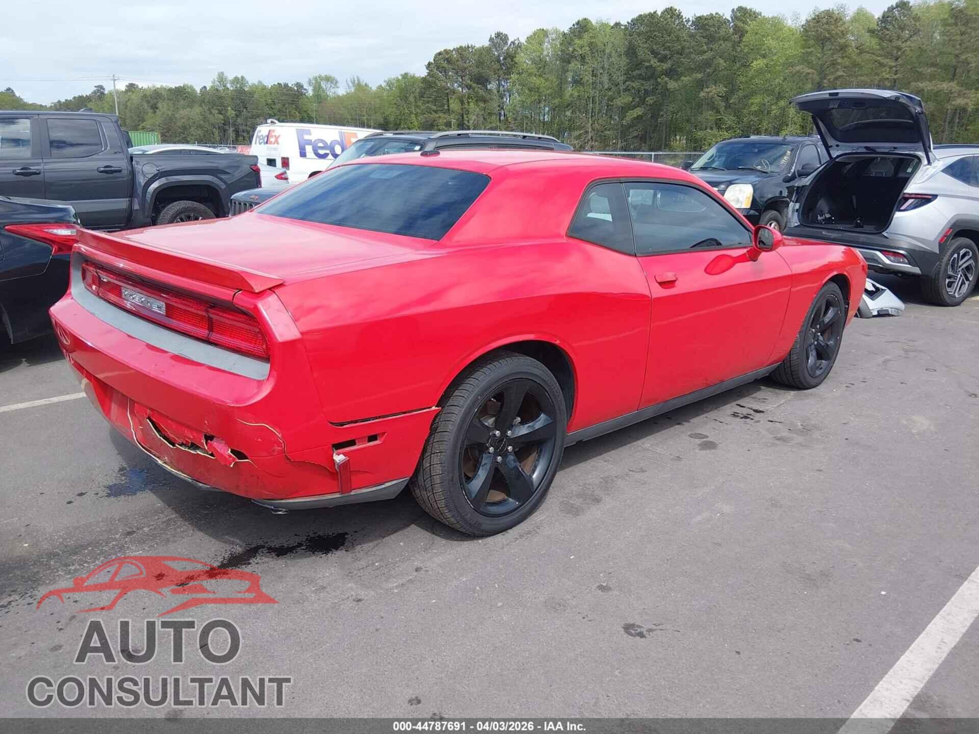 DODGE CHALLENGER 2014 - 2C3CDYAG1EH196761