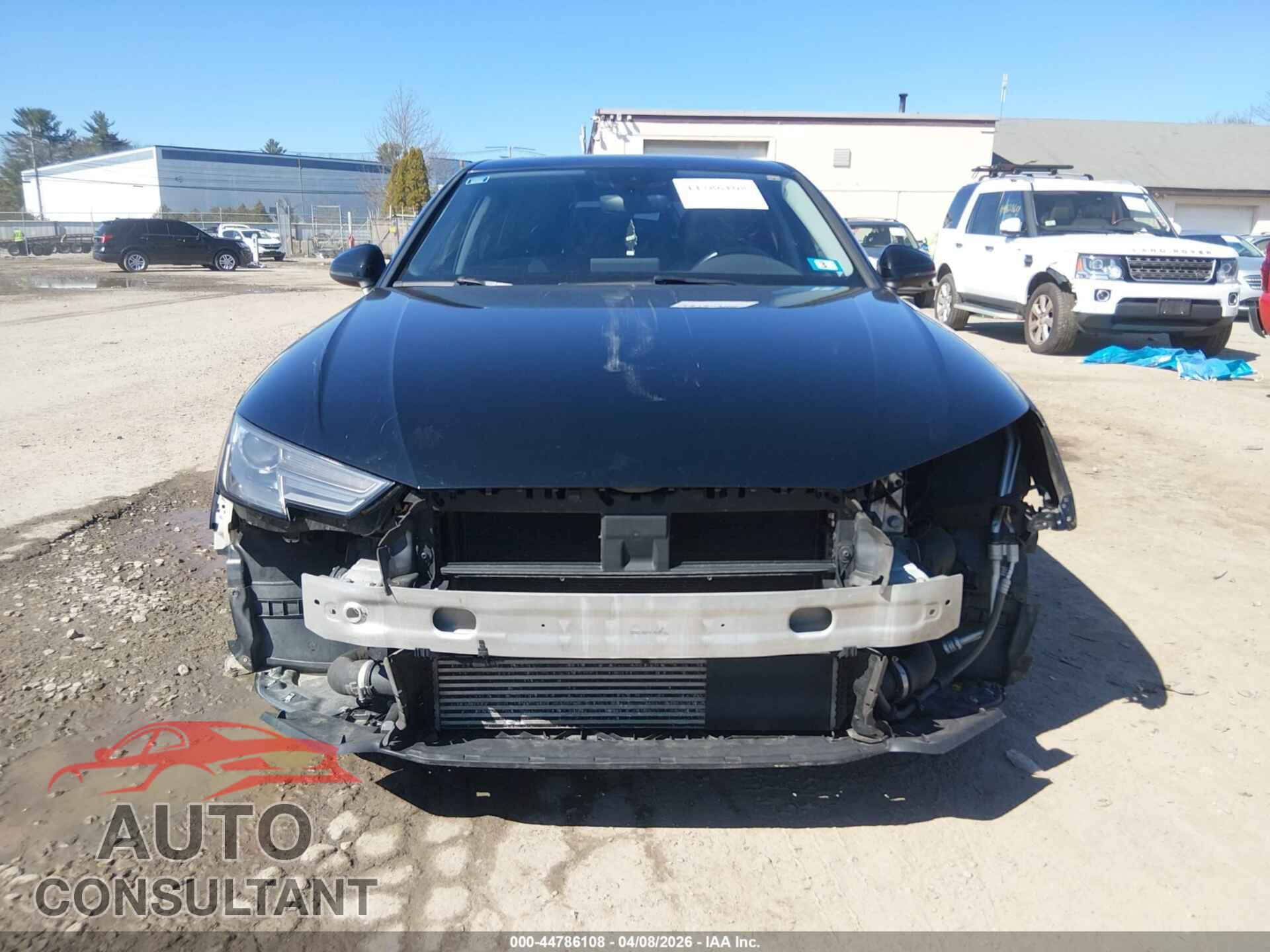 AUDI A4 2017 - WAUDNAF48HN045332