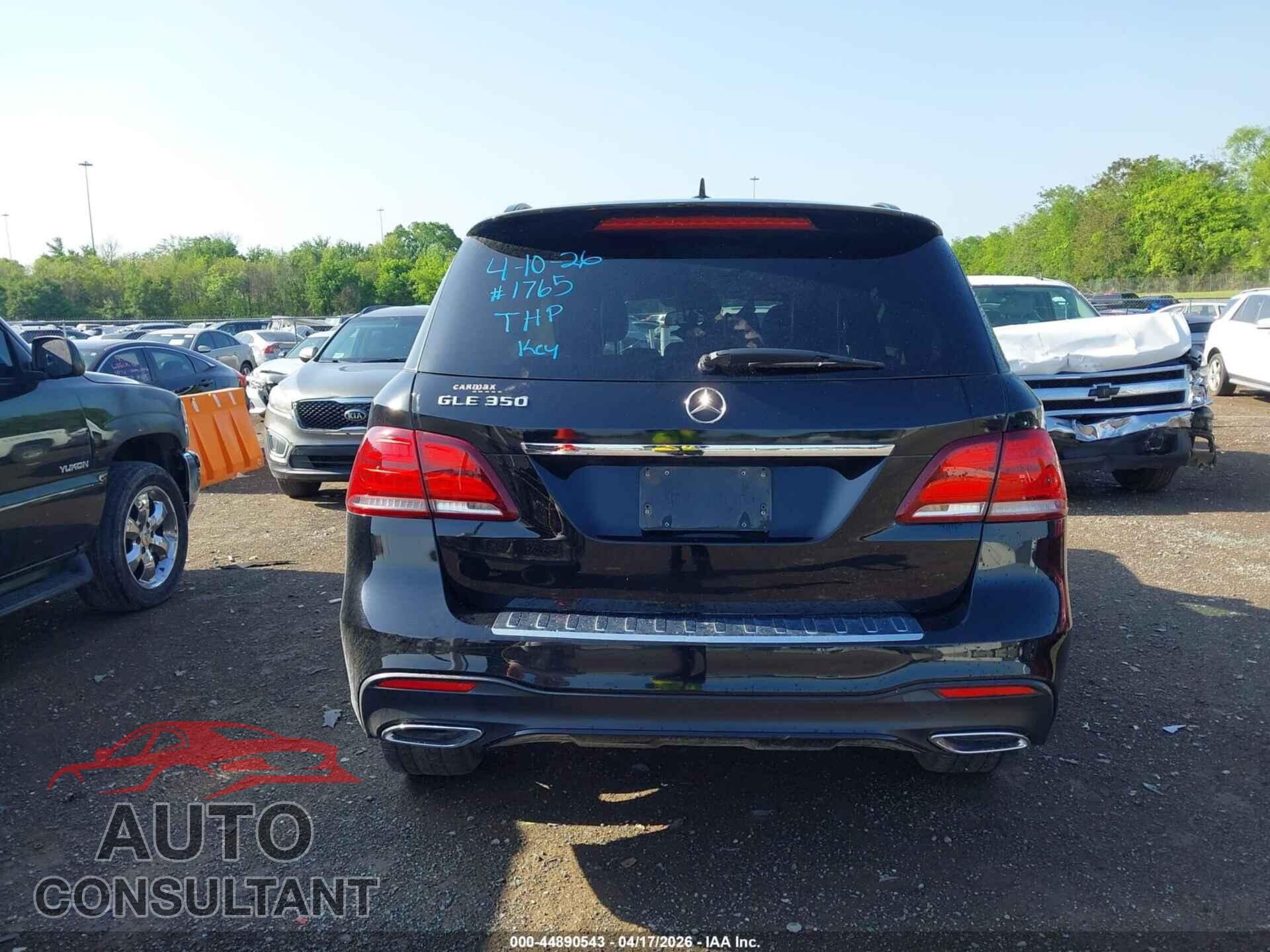 MERCEDES-BENZ GLE 350 2018 - 4JGDA5JB4JB148732