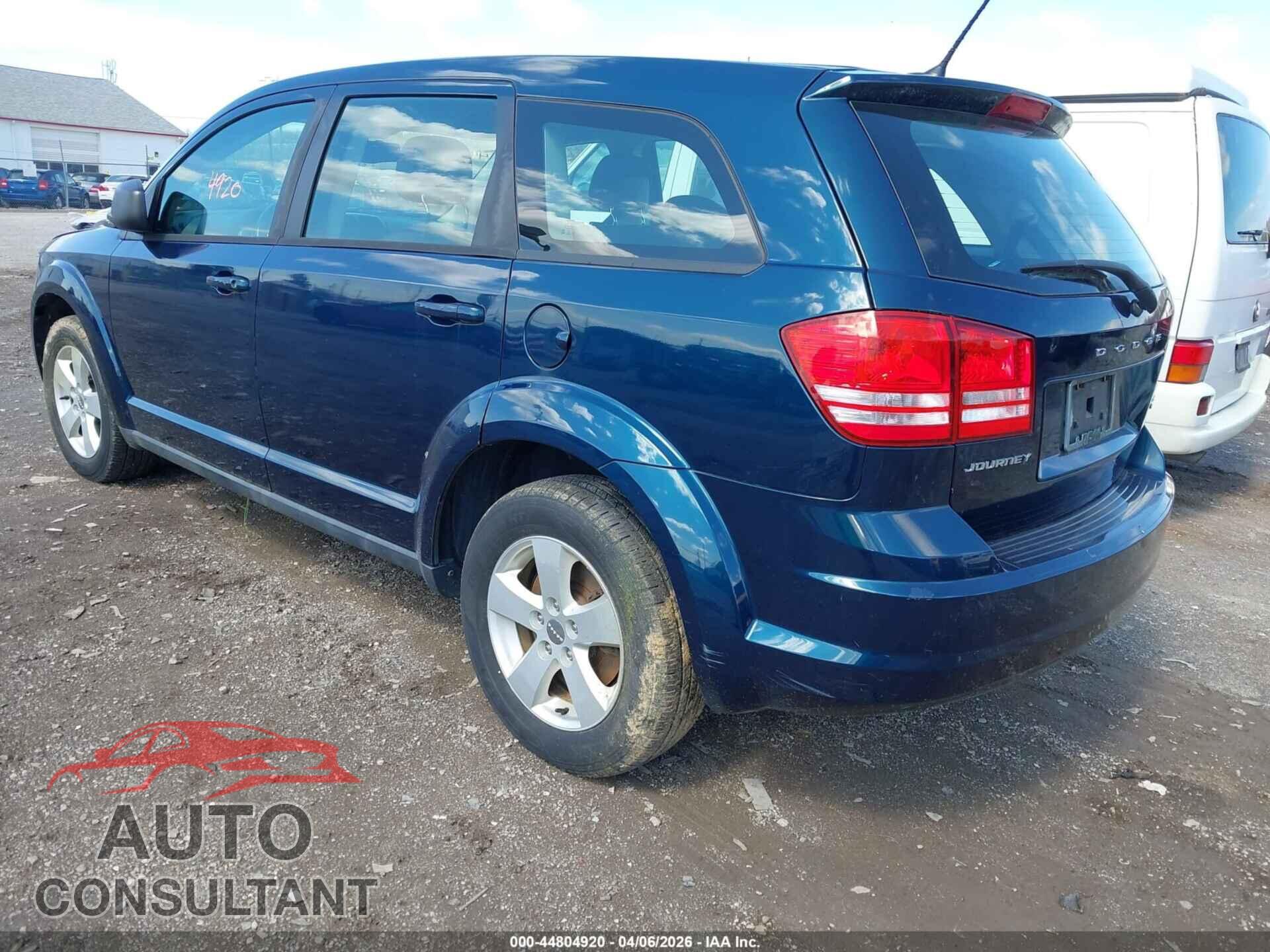 DODGE JOURNEY 2013 - 3C4PDCAB2DT505065