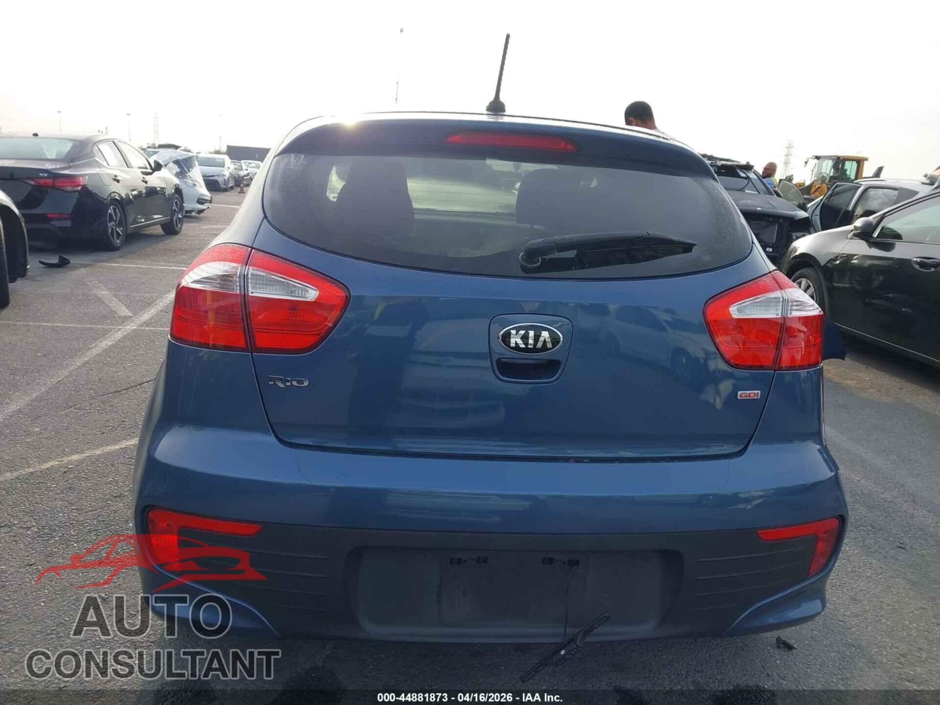 KIA RIO 2016 - KNADM5A35G6647137