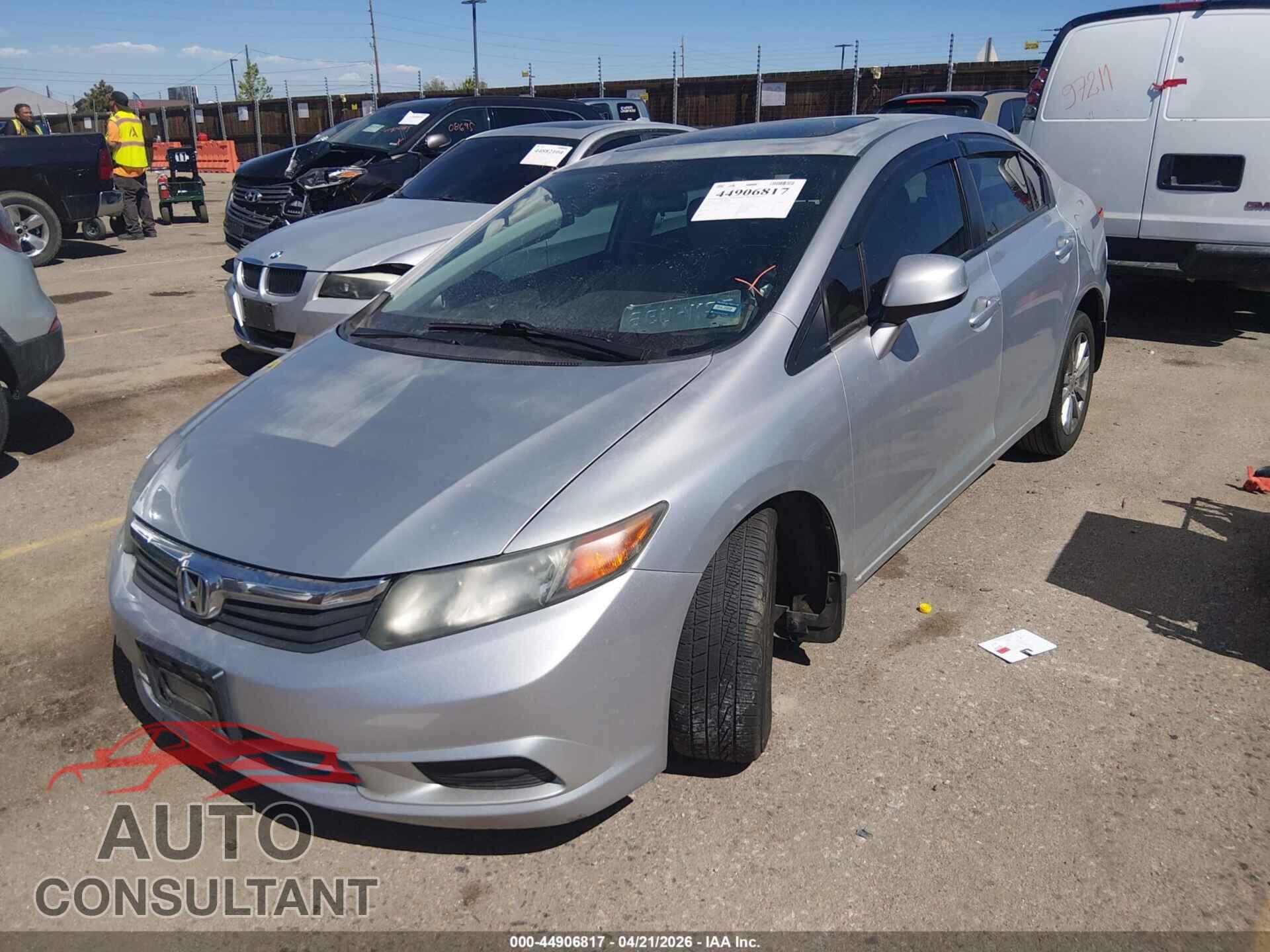 HONDA CIVIC 2012 - 2HGFB2F93CH513007