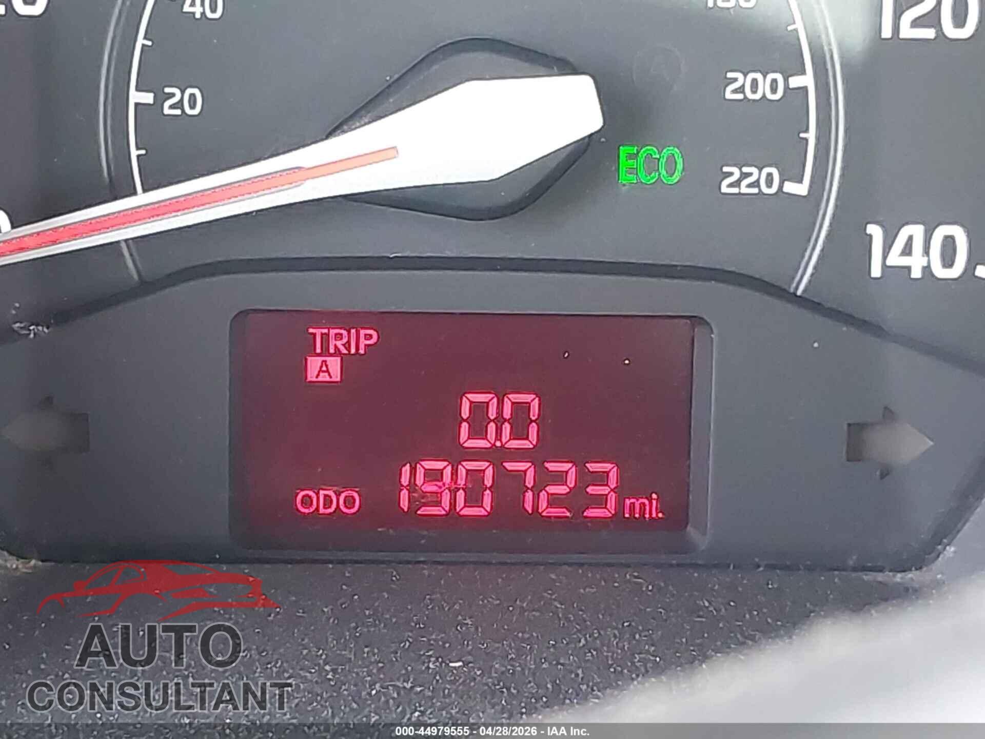 KIA RIO 2012 - KNADN4A38C6052820